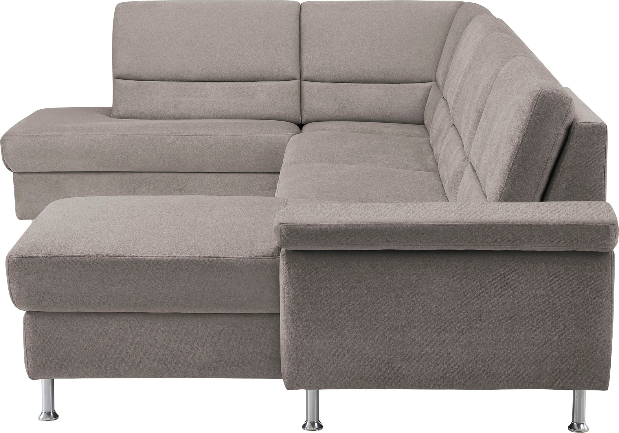 CALIZZA INTERIORS Wohnlandschaft »Onyx U-Form«, (3 St.), wahlweise mit Bettfunktion und Bettkasten