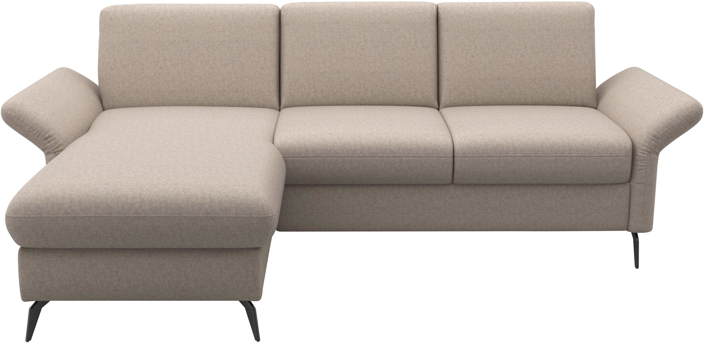 Home affaire Ecksofa "Rochelle", optional: Armteilverstellung, klappbar, Be günstig online kaufen