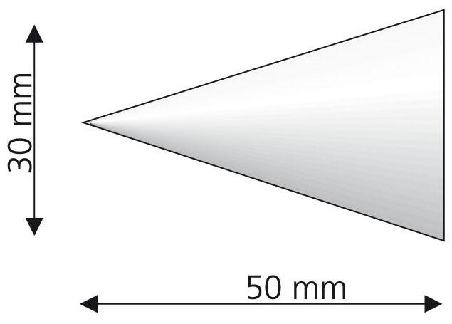 Liedeco Gardinenstangen-Endstück »Power«, (Set, 1 St.), für Gardinenstangen Ø 20 mm