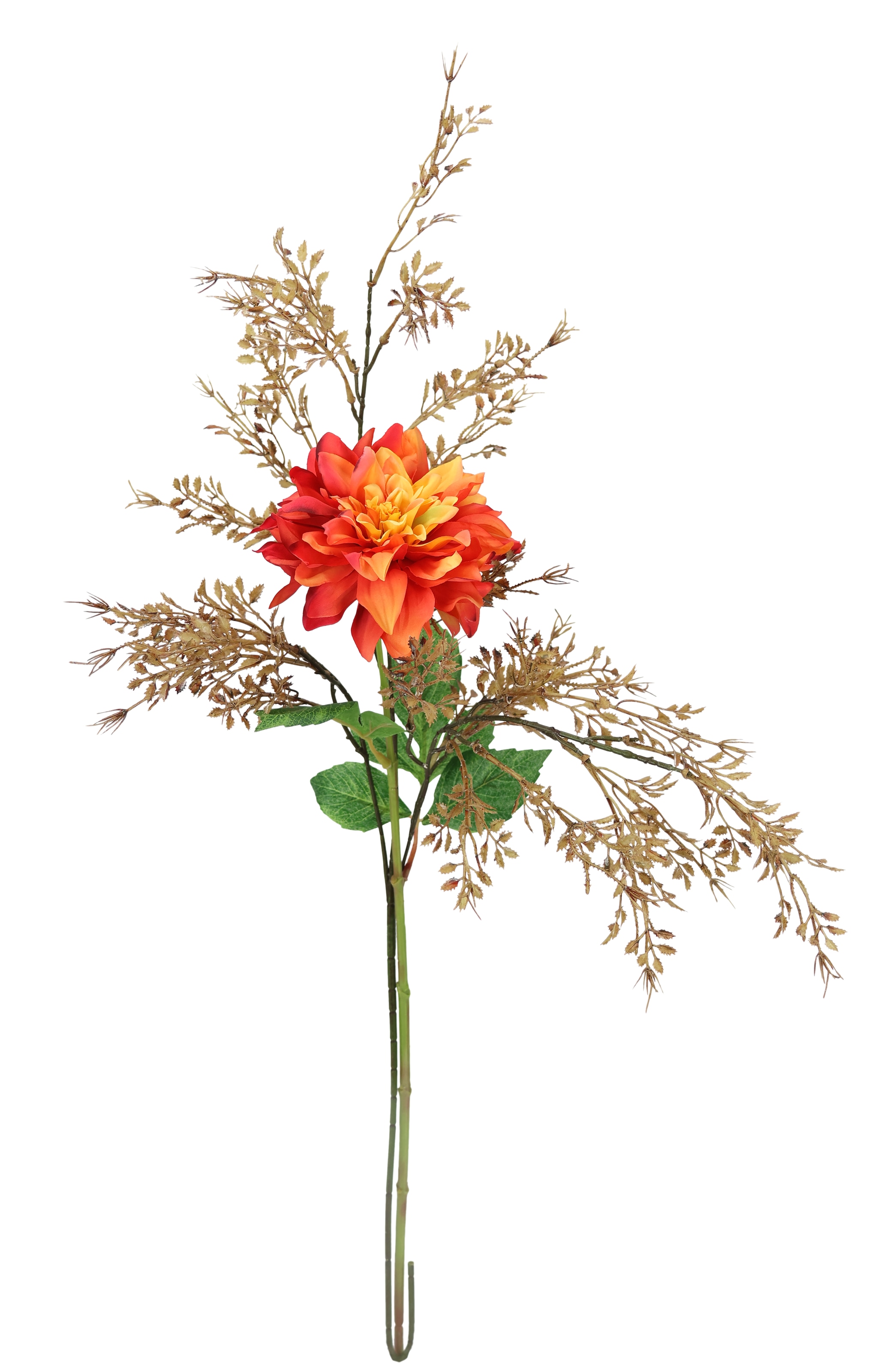 I.GE.A. Kunstblumenstrauß "Kunstblumen Set Dahlie", Mit Dekozweig 62 cm hoc günstig online kaufen