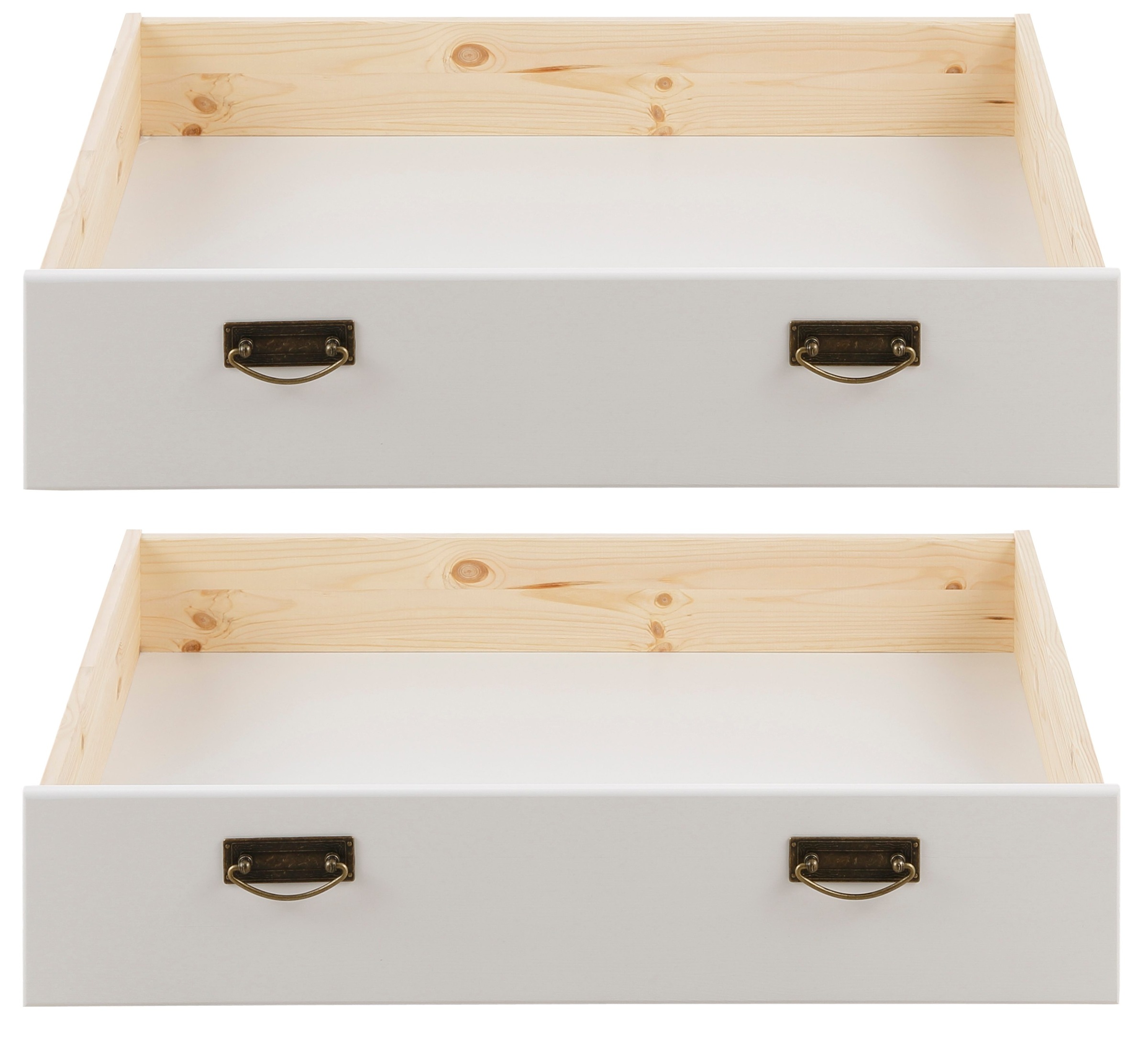 OTTO home Schublade "Madrid" 2 Stk. tlg. aus Massivholz, der Unterboden ist günstig online kaufen