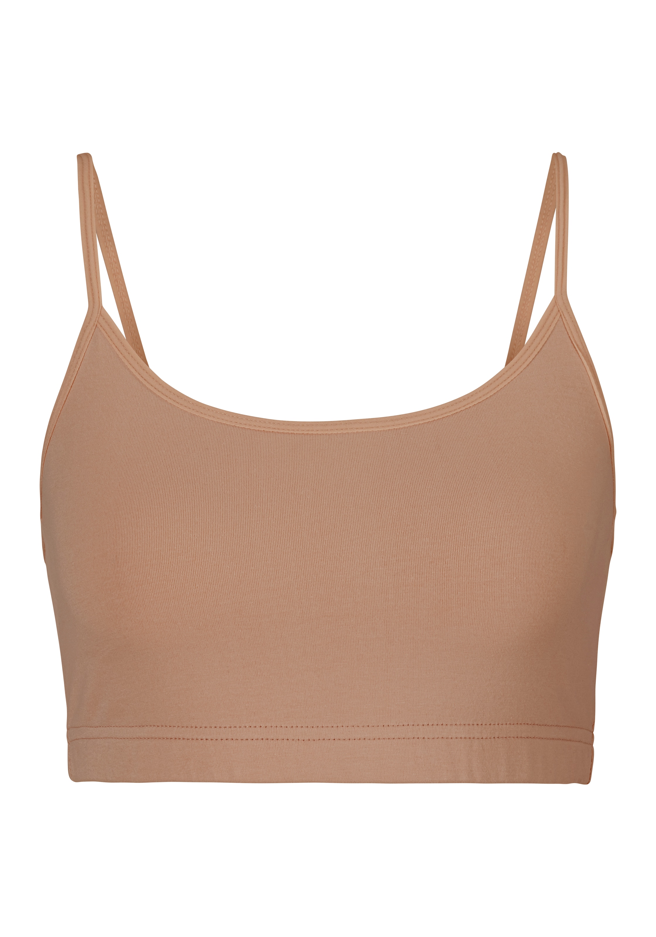 LASCANA Bustier, aus elastischer Baumwolle