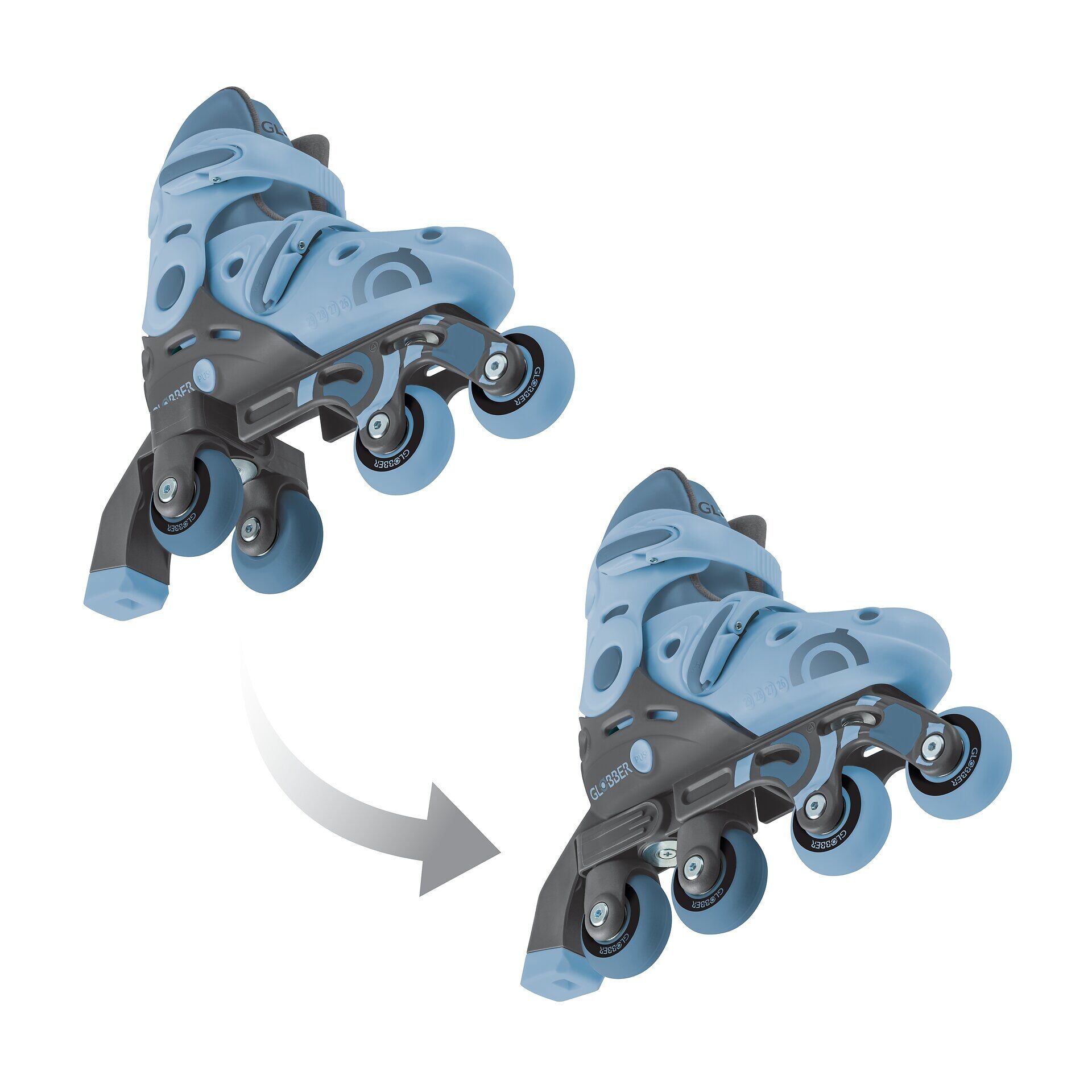 Globber Inlineskates »LEARNING SKATES 2in1, Gr. 26-29«