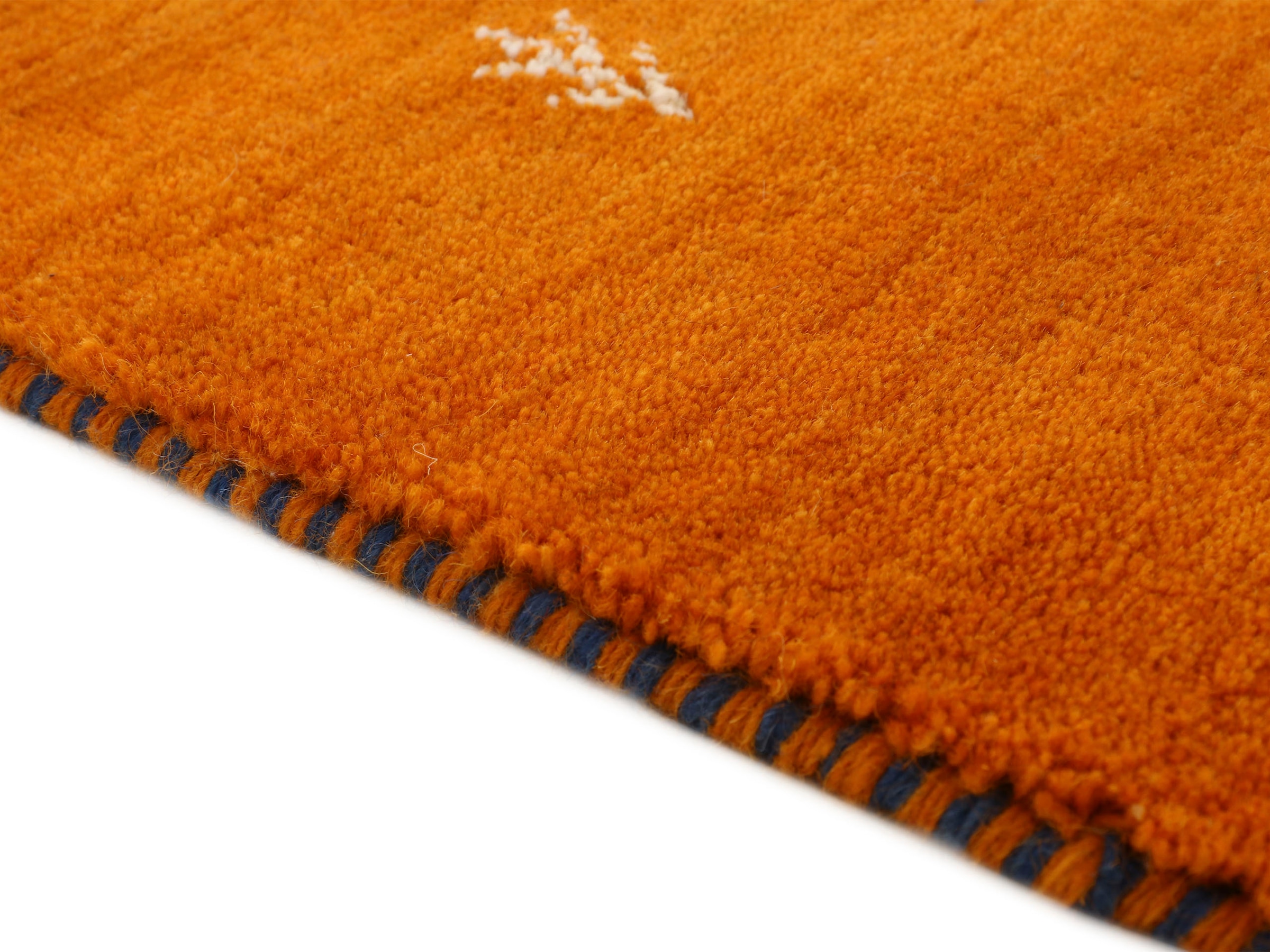 carpetfine Wollteppich »Gabbeh Uni, auch als Läufer erhältlich«, rechteckig, 15 mm Höhe, reine Wolle, handgewebt, Gabbeh Loom Tiermotiv, große Farbauswahl