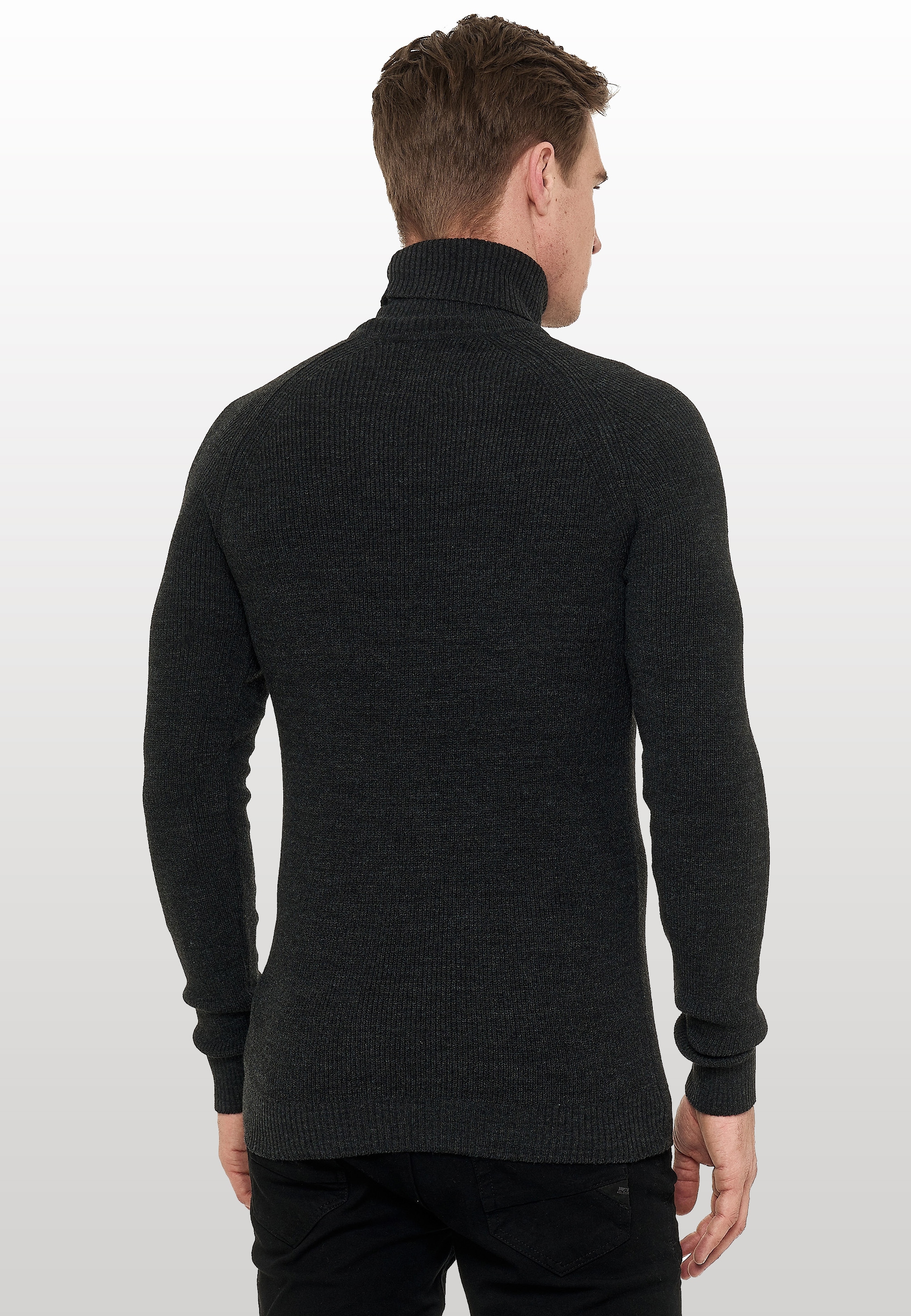 Rusty Neal Rollkragenpullover, mit stilvollem Hochkragen
