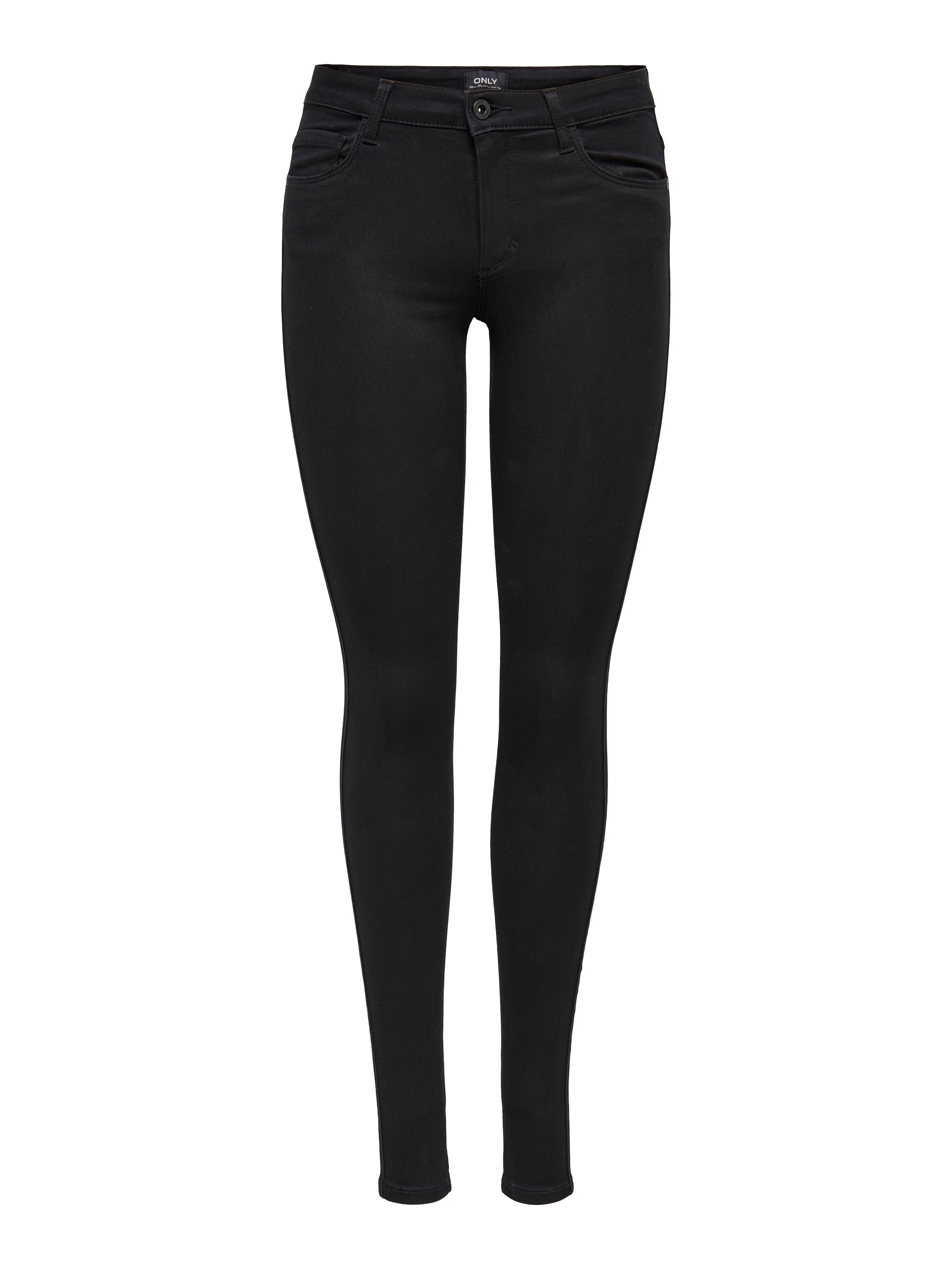 ONLY Skinny-fit-Jeans »ONLROYAL – Skinny-Jeans mit normaler Leibhöhe und Stretch« unifarben, modisch, skinny fit, Denim