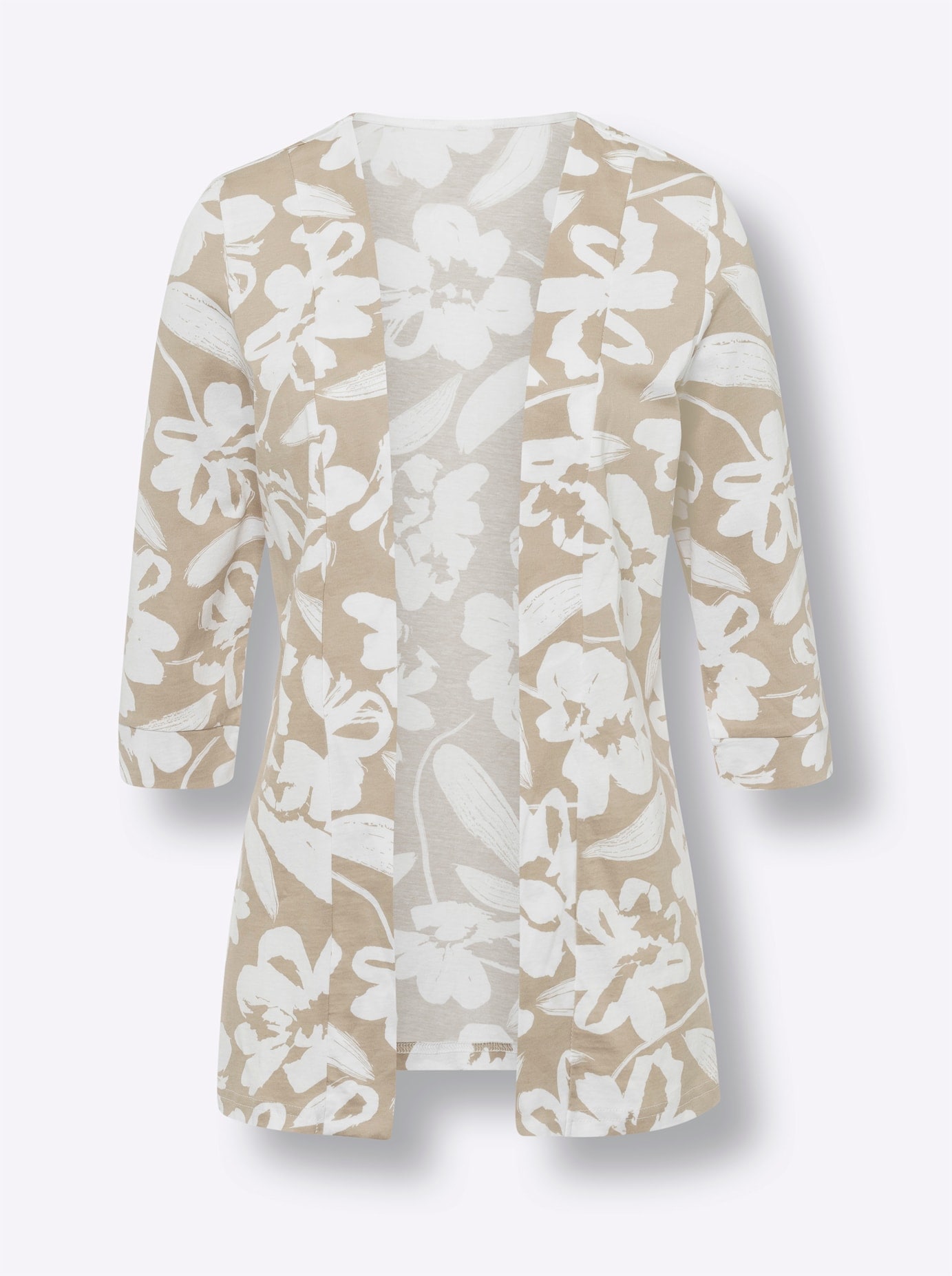 Classic Basics Shirtjacke »Long-Shirtjacke«, (1 tlg.)
