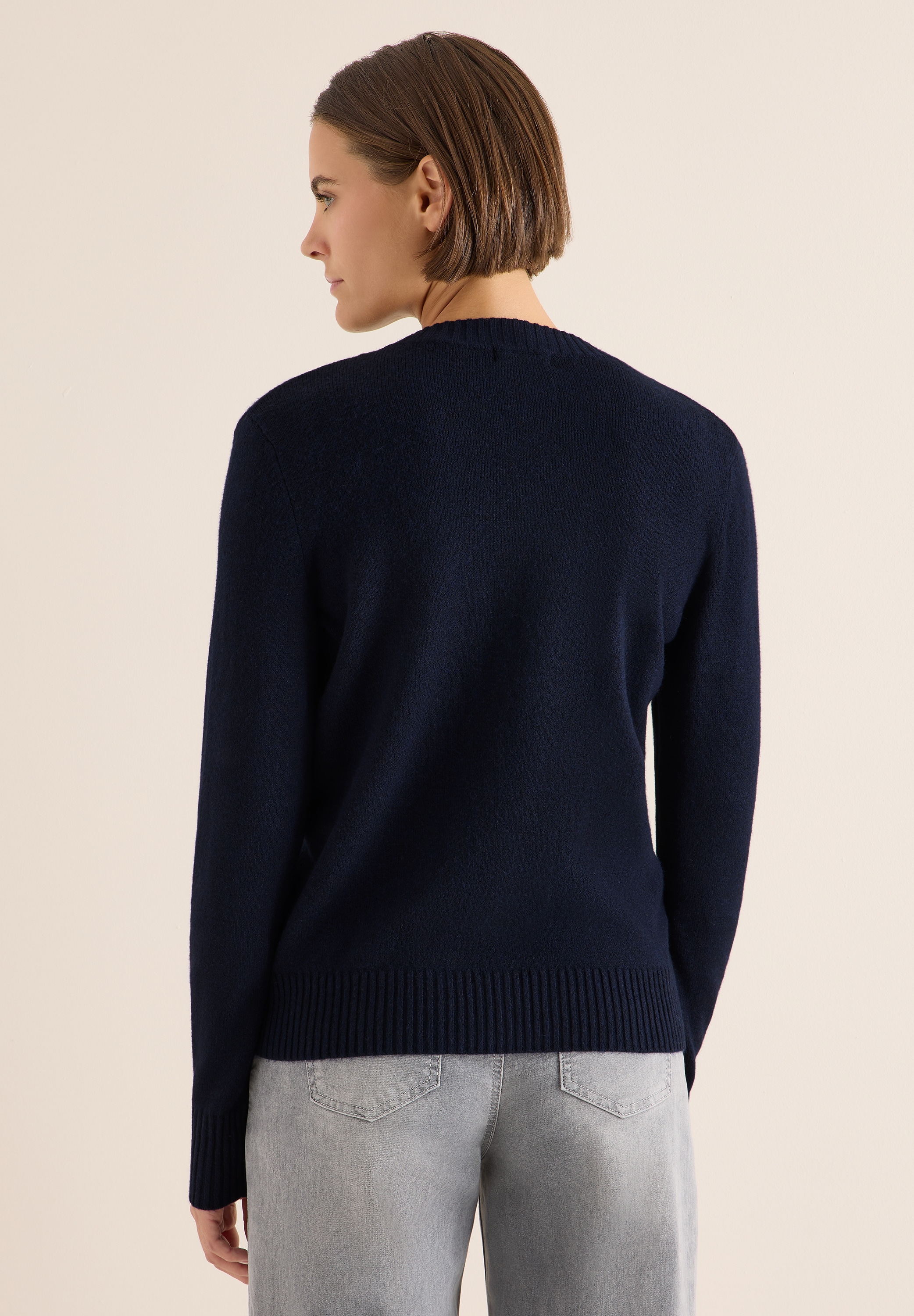 Cecil Cardigan, im angenehmen Materialmix