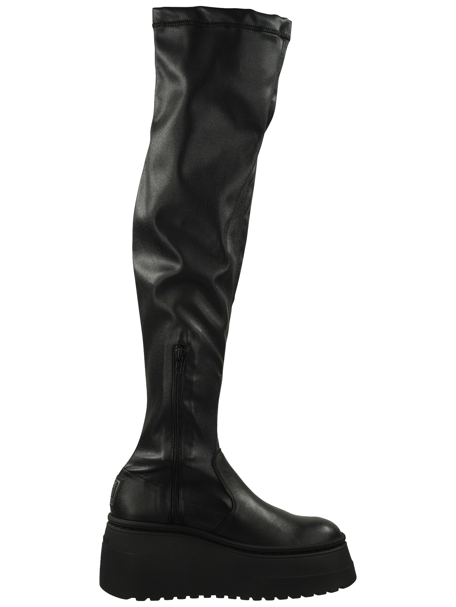Thumbnail - STEVE MADDEN Overkneestiefel "STEVE MADDEN Stiefel Leder/Textil"