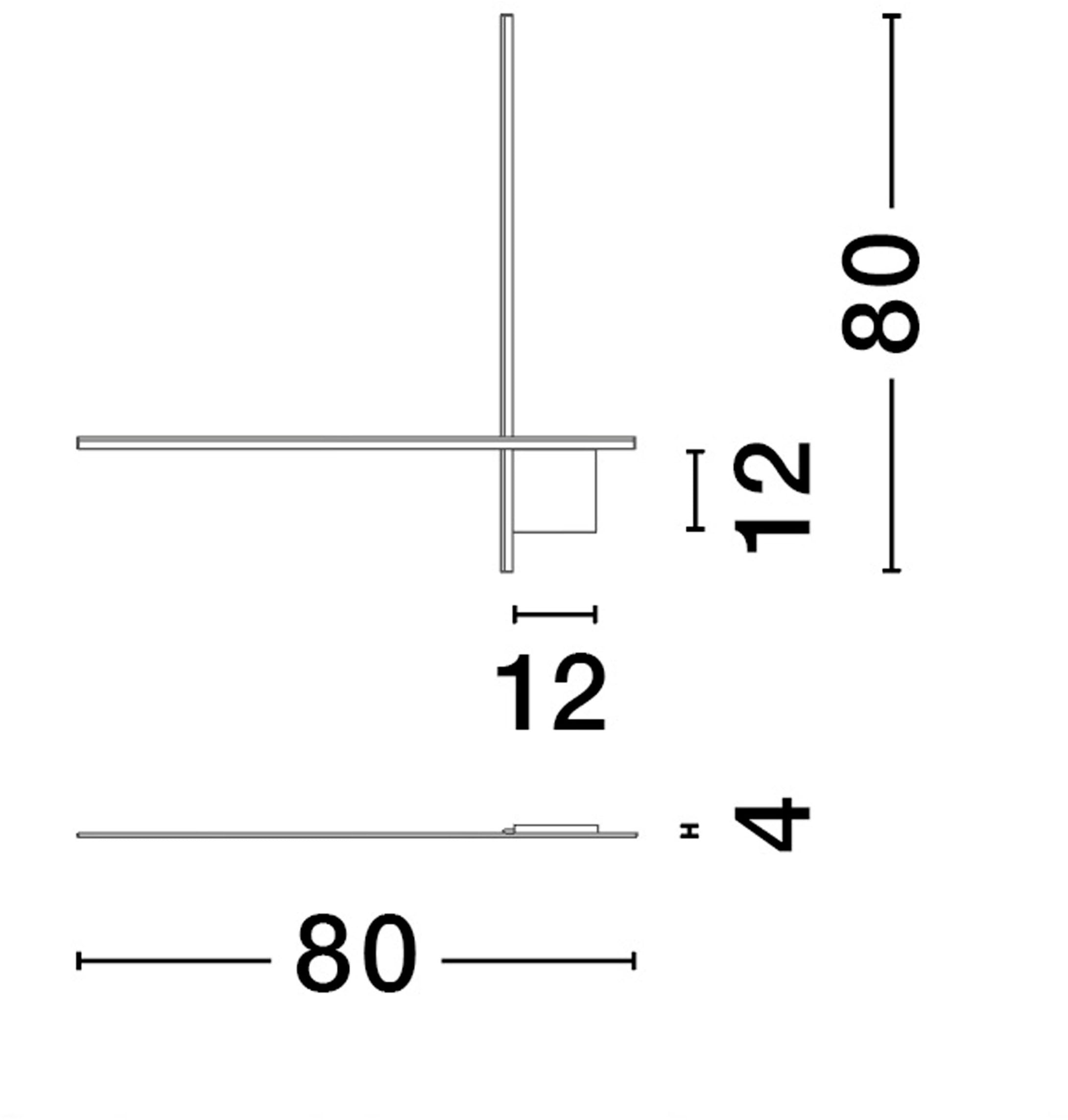 Nova Luce Wandleuchte »CROSS«, 2 flammig