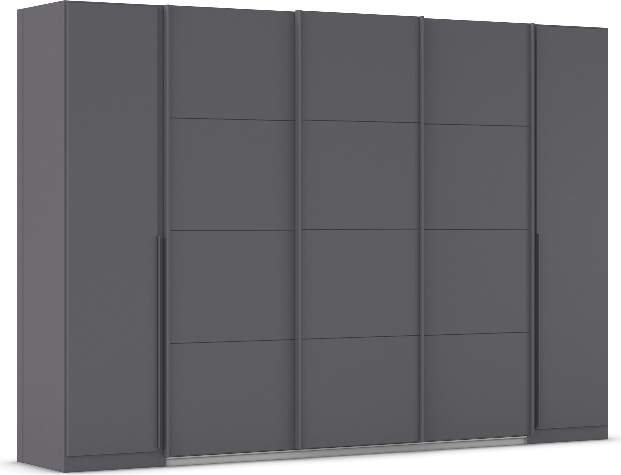 OTTO home Schwebetürenschrank "Dreh-/Schwebetürenschrank Kleiderschrank Familie, Agordo" im angesagten Mix aus Dreh- und Schwebetüren, B/H/T 301x210X62cm viele Farben verfügbar TOPSELLER Made in GERMANY