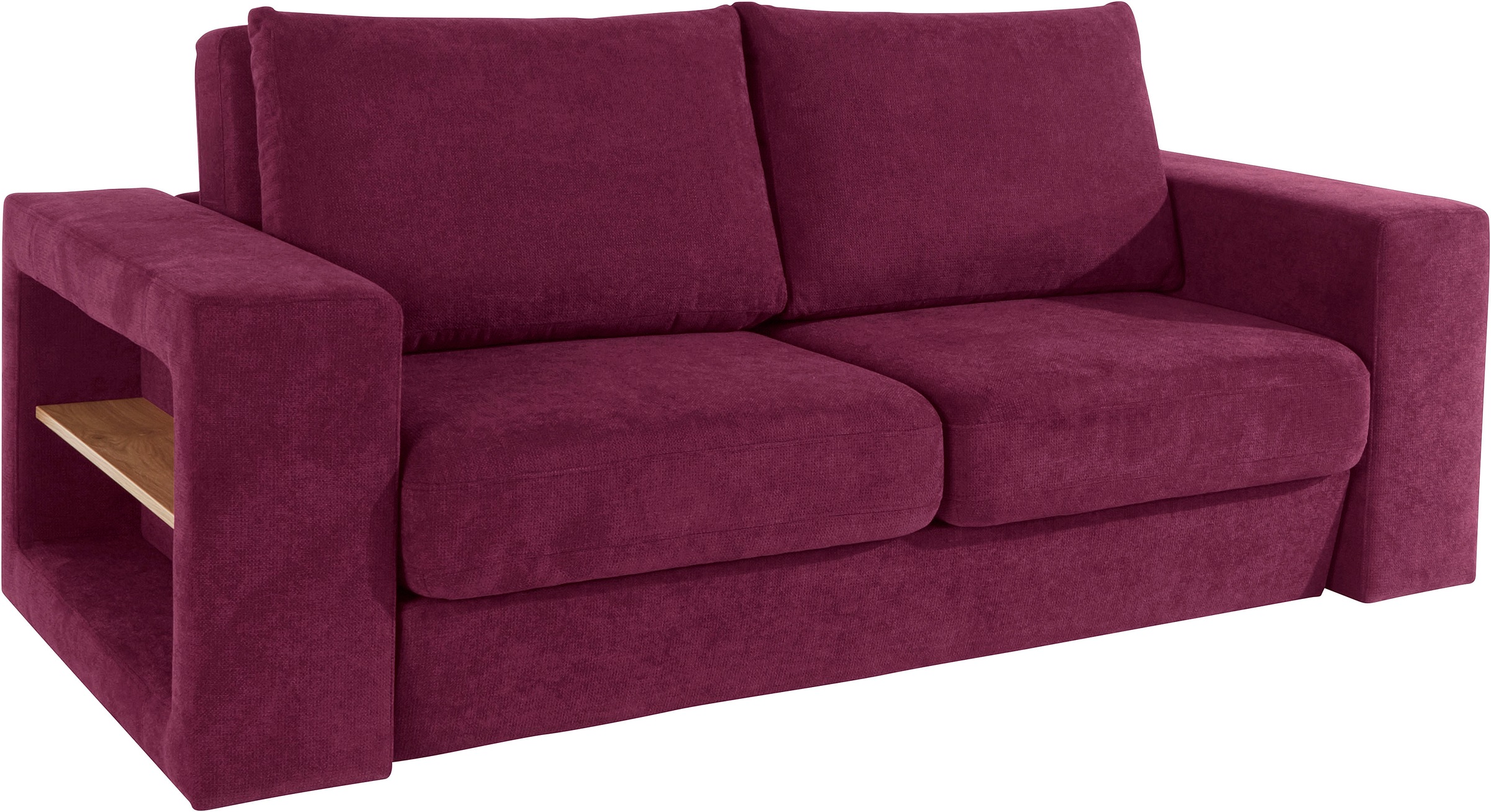 LOOKS by Wolfgang Joop 3-Sitzer »Looksvb«, Verwandlungssofa: aus Sofa wird Sofa mit 2 Hockern, mit Regalfunktion