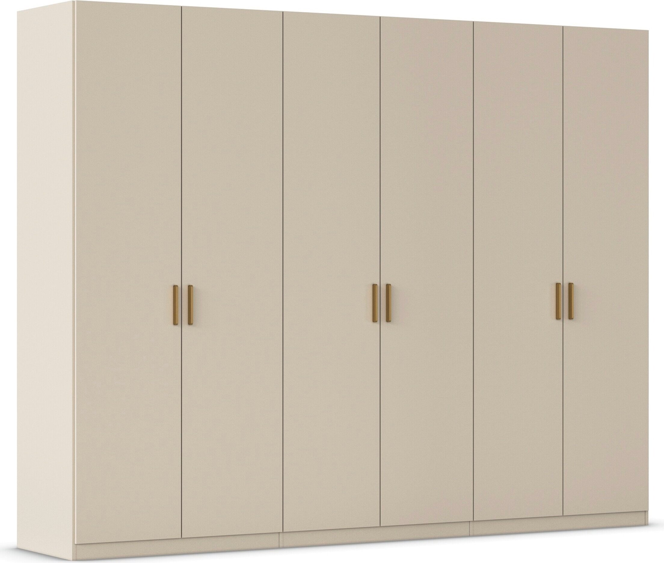 OTTO home Kleiderschrank "Schrank Möbel Schlafzimmer Garderobe Kinderzimmer WELTNEUHEIT ZELLARA" PATENTIERTES SCHNELLMONTAGESYSTEM Griff Goldfarben MADE IN GERMANY