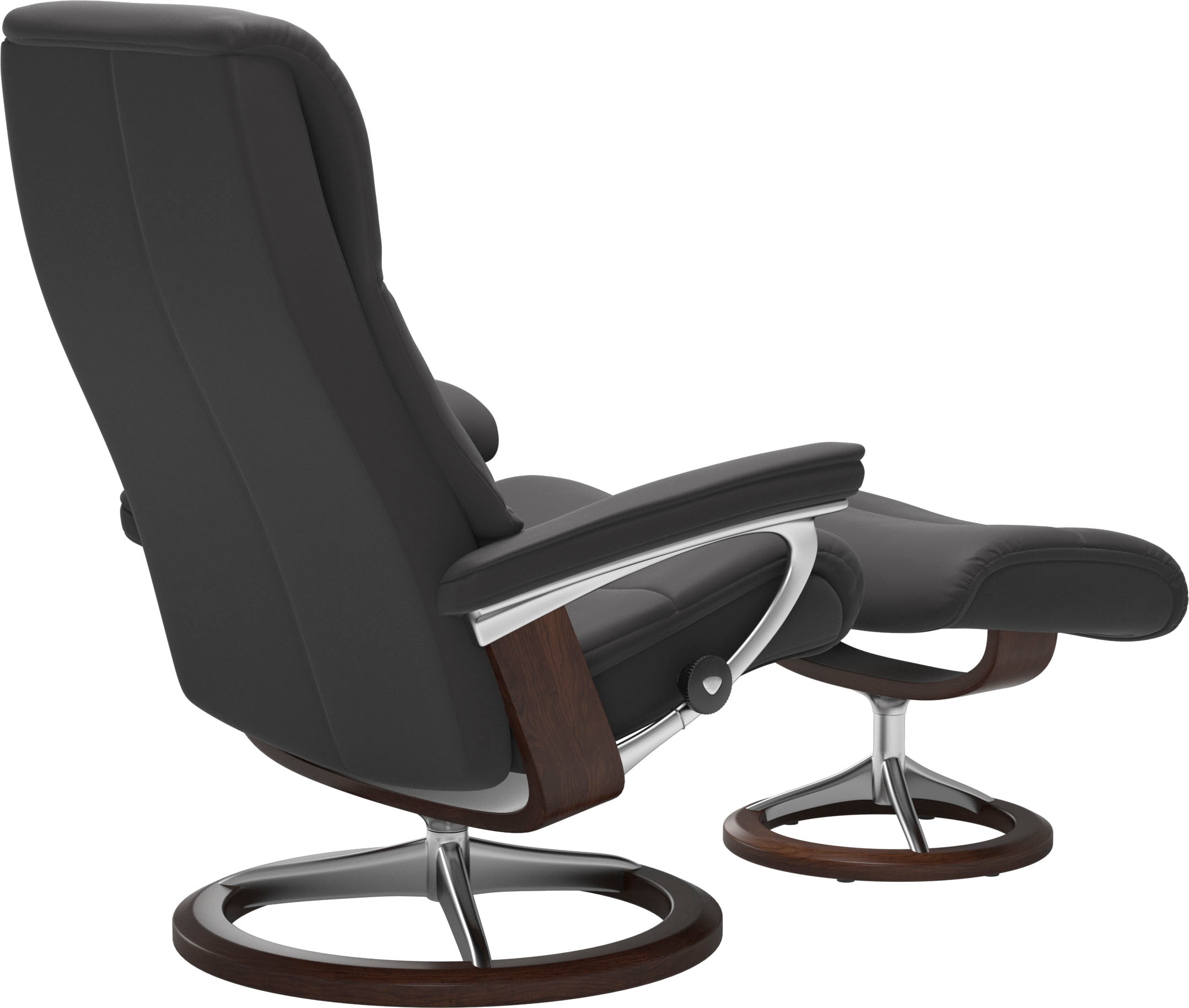 Stressless® Fußhocker »View«, mit Signature Base,Gestell Braun