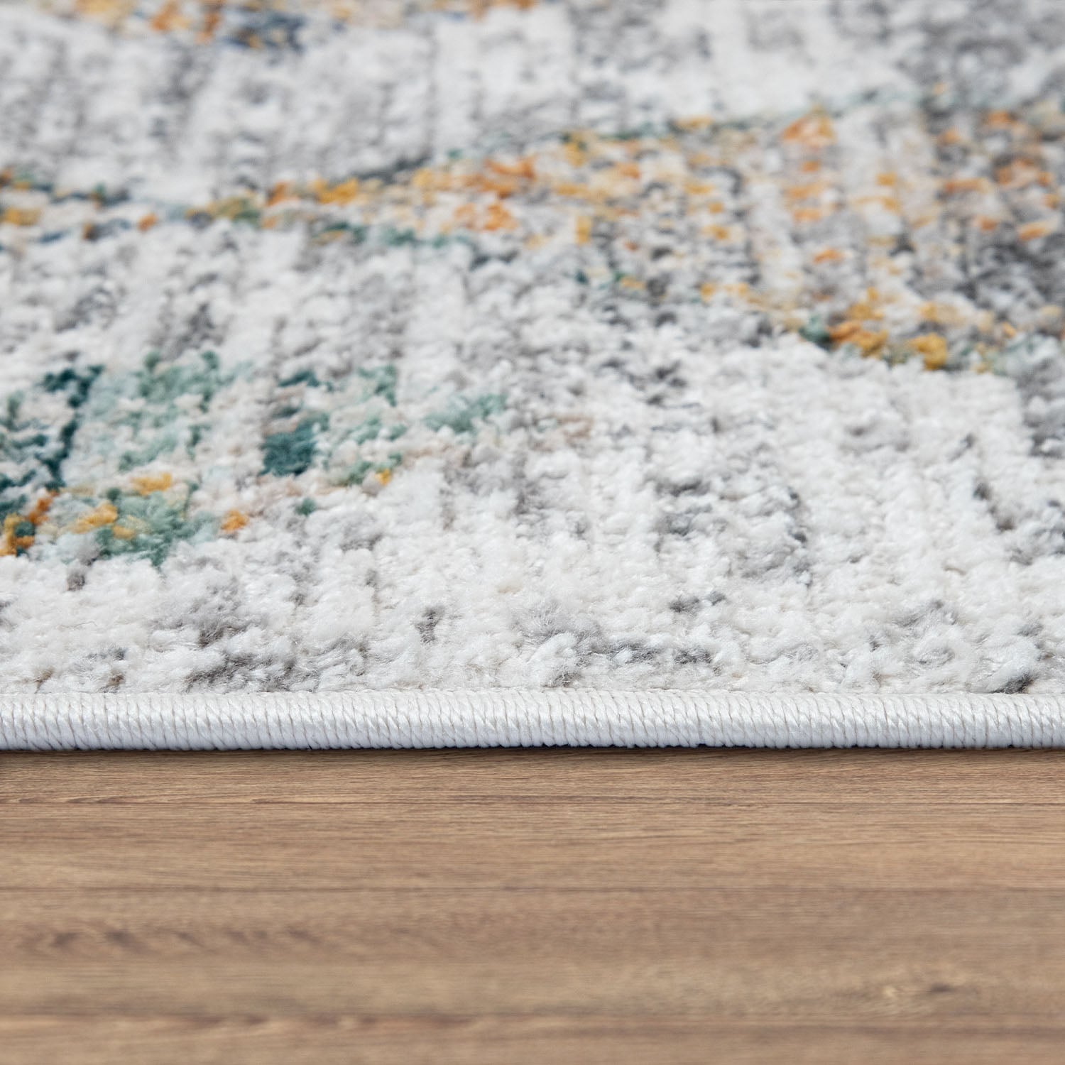 Paco Home Teppich »Kayacik 577«, rechteckig, 12 mm Höhe, Kurzflor, Rauten Muster, ideal im Wohnzimmer & Schlafzimmer