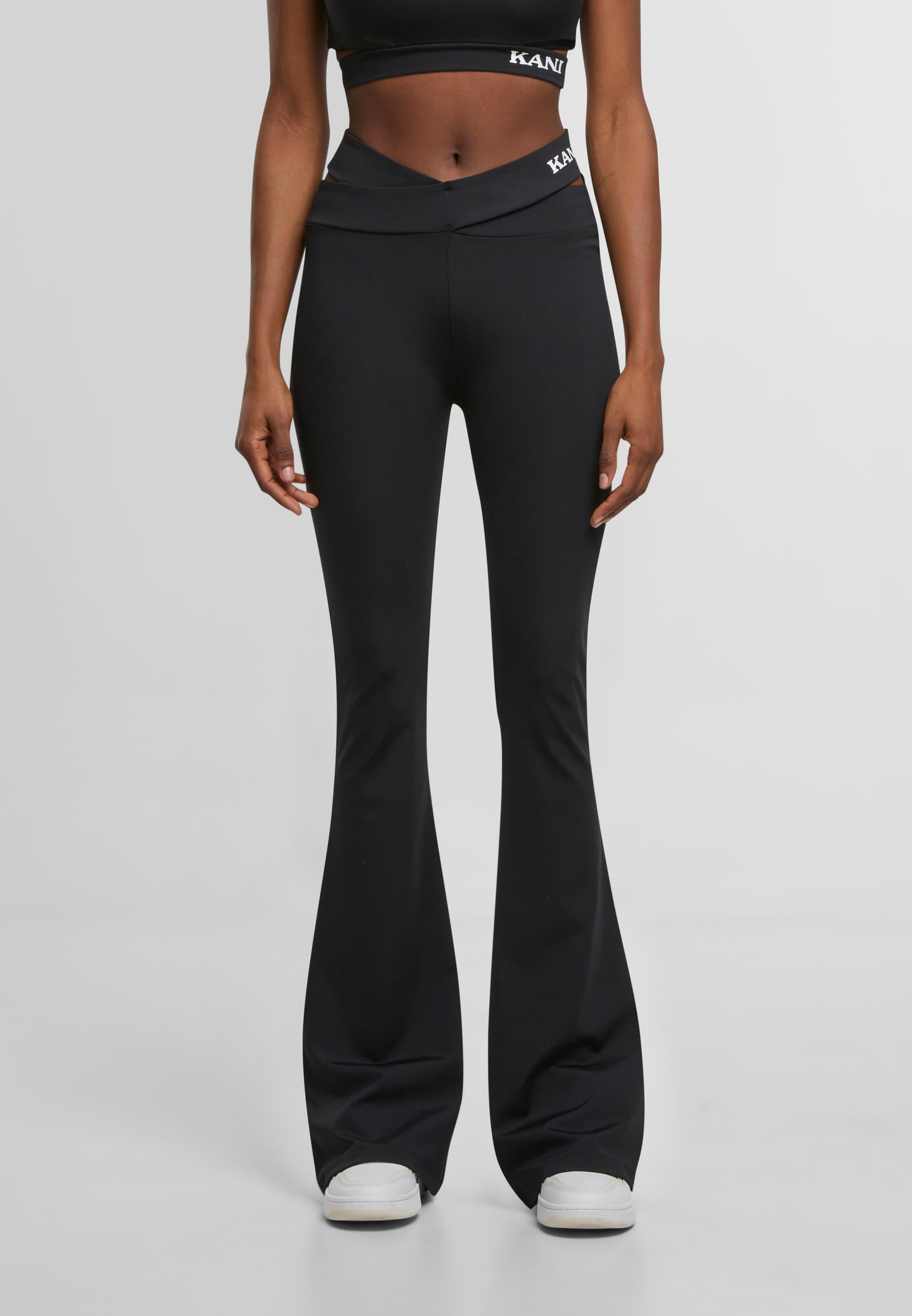 Karl Kani Stoffhose »Karl Kani Retro Cut Out Flared Pants«