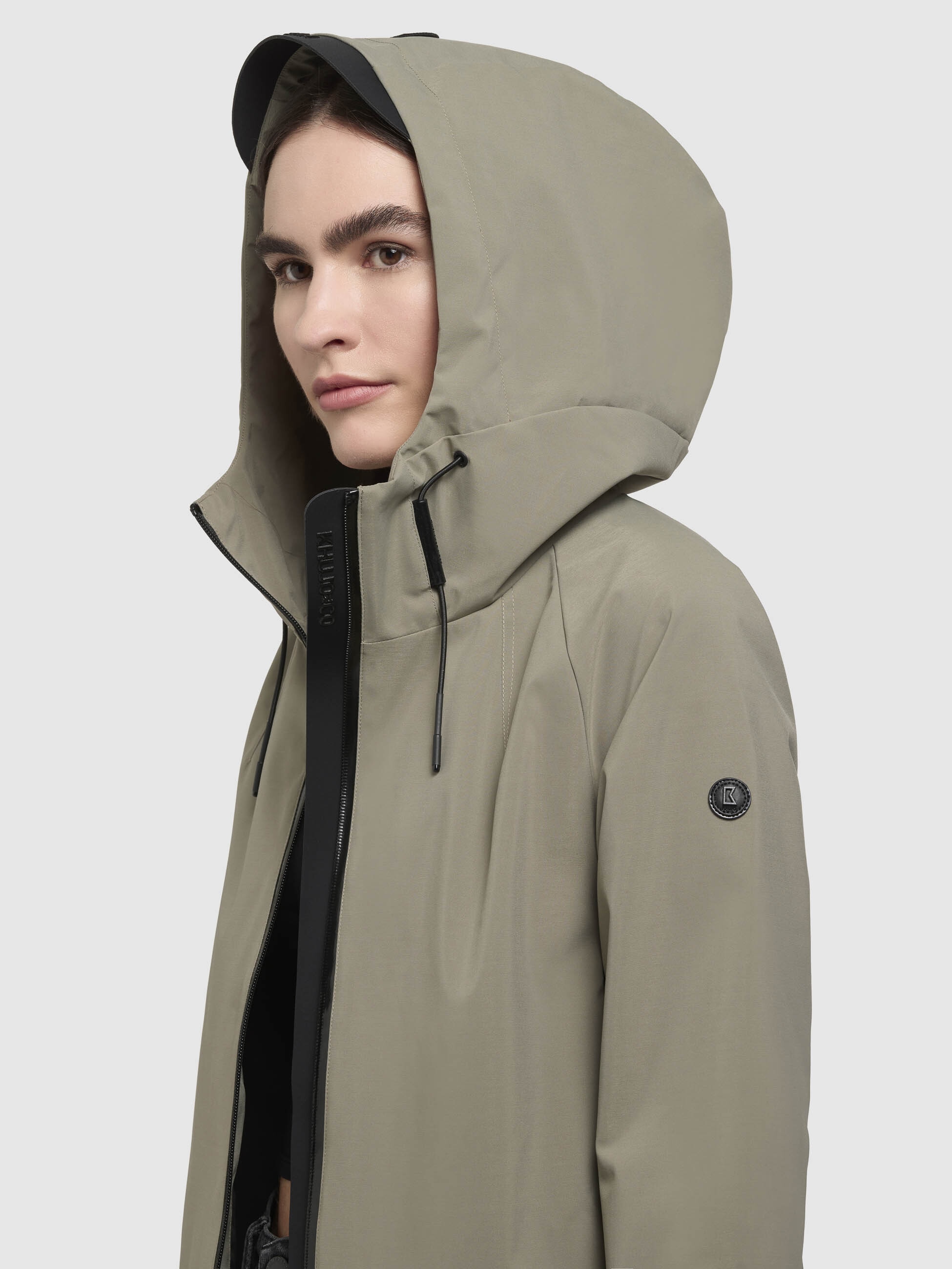 khujo Anorak »WOOM«, mit Kapuze