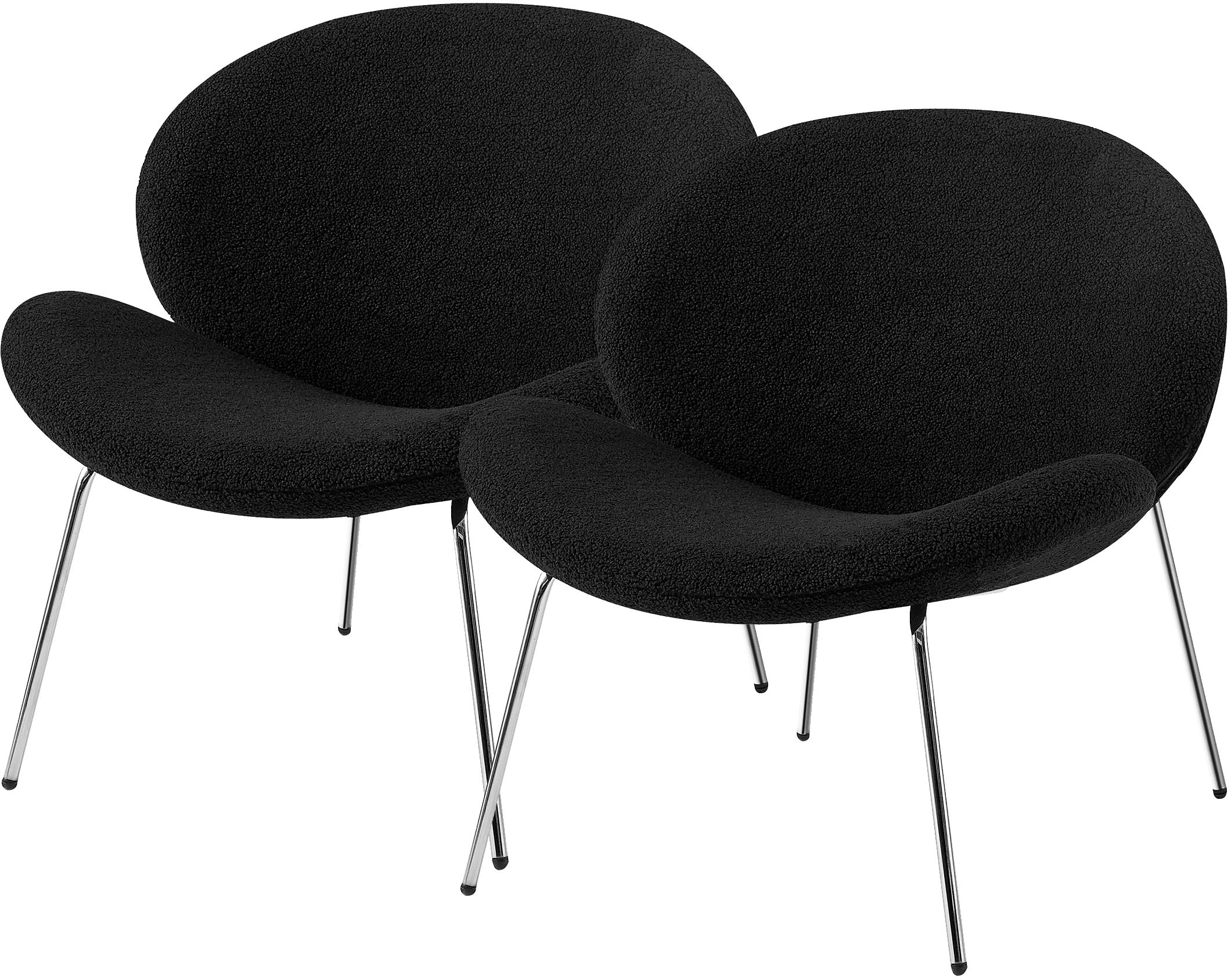 Kayoom "Stuhl Jaden 125 2er-Set, im angesagten Stoff mit dem Kräusel-Effekt günstig online kaufen