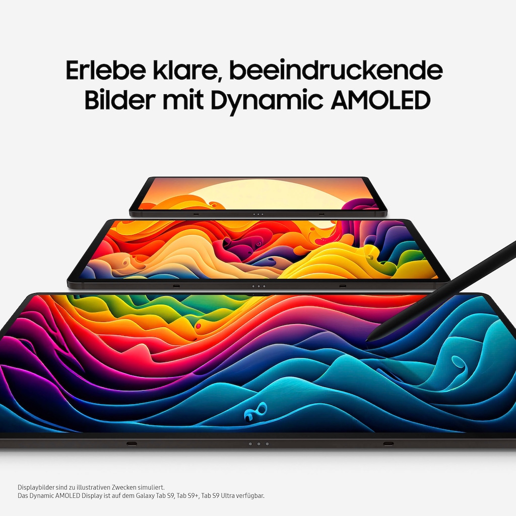 Samsung Tablet »Galaxy Tab S9 5G«, (Android AI-Funktionen)