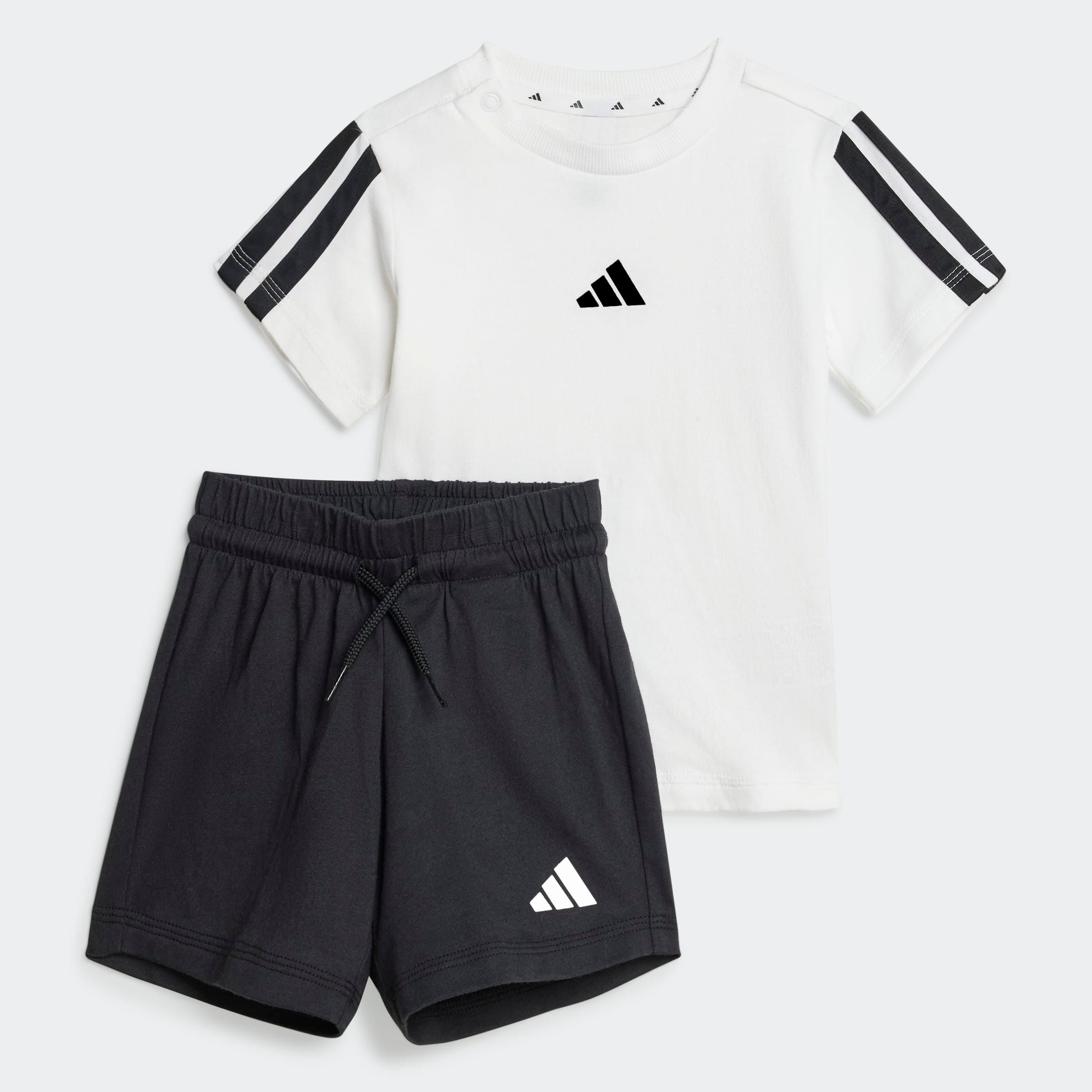 adidas Sportswear Trainingsanzug "ESSENTIALS KIDS -SET" 2 Stk. für Babys, zweiteiliges Set, aus Baumwolle