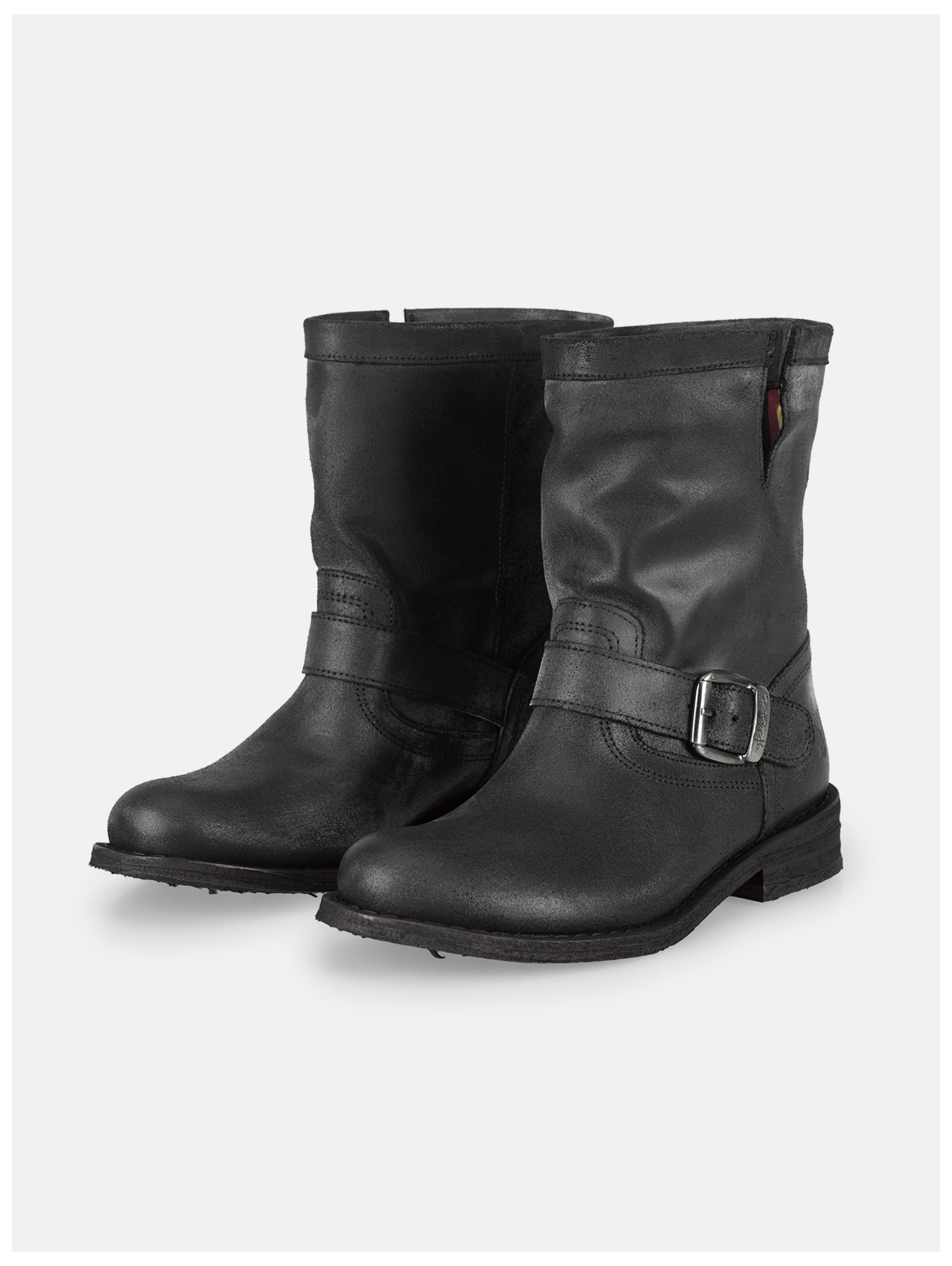 Felmini Bikerboots »Felmini Stiefelette Leder«