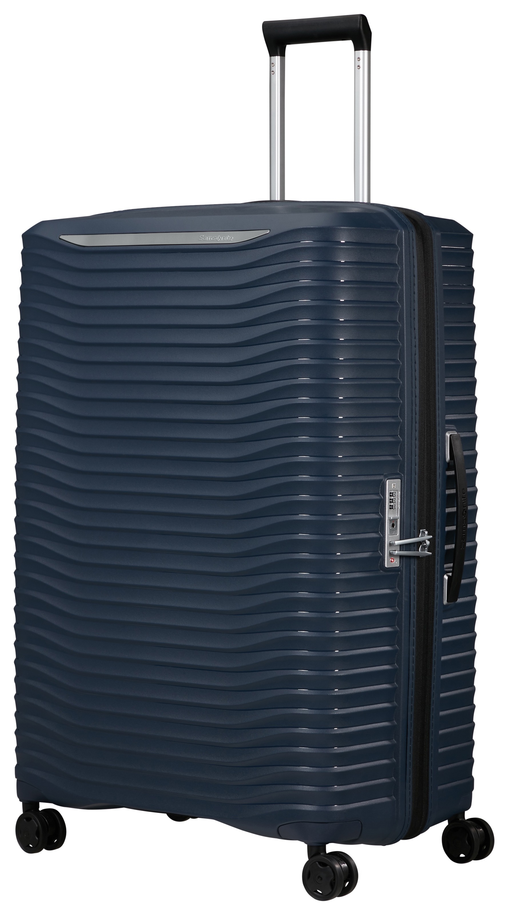 SAMSONITE Hartschalen-Trolley "UPSCAPE, verschiedene Größen und Farben", blau, Polypropylen, gestreift, Koffer, mit Volumenerweiterung, mit
