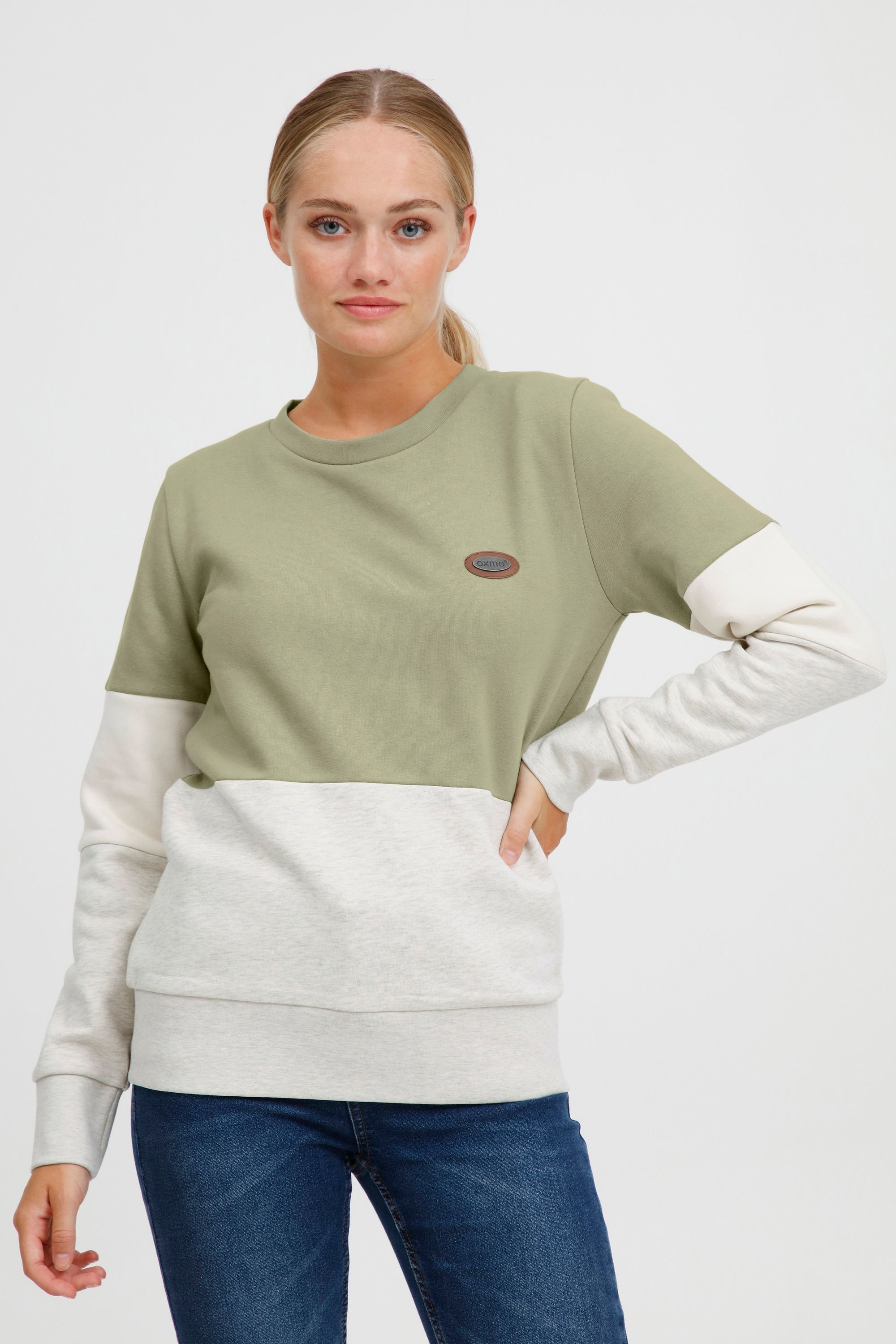 OXMO Longpullover "Sweatshirt OXTrine" günstig online kaufen