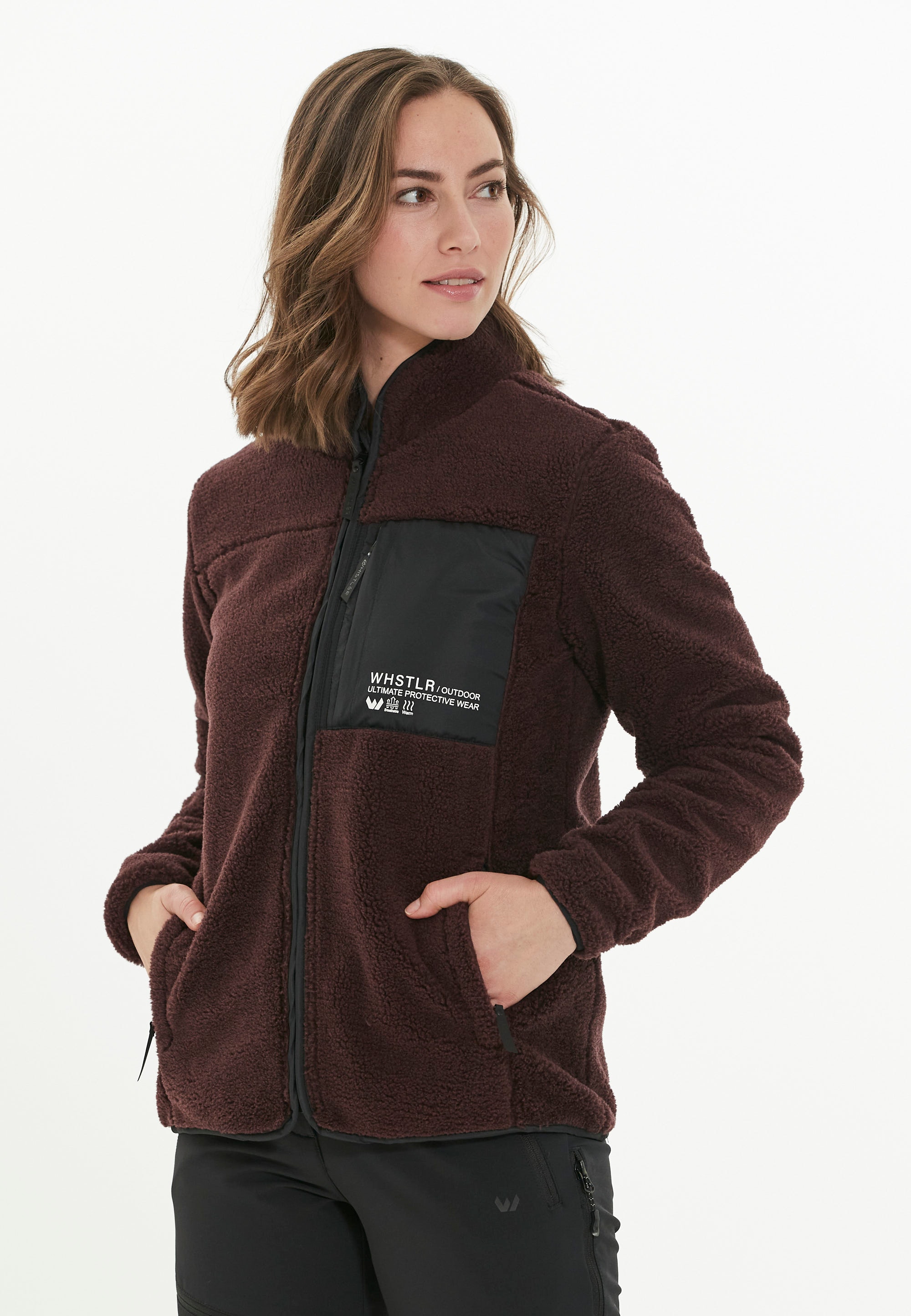 BAUR Fleecejacke Kontrast-Brusttasche mit bestellen WHISTLER »Sprocket«, online |