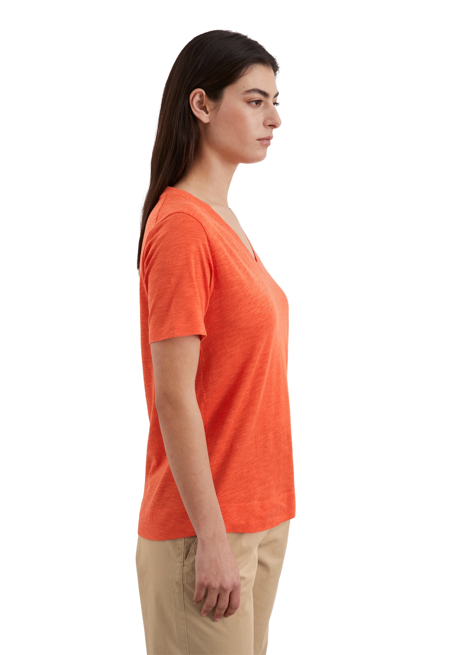 Marc O'Polo T-Shirt »aus Baumwolle-Viskose-Mix«