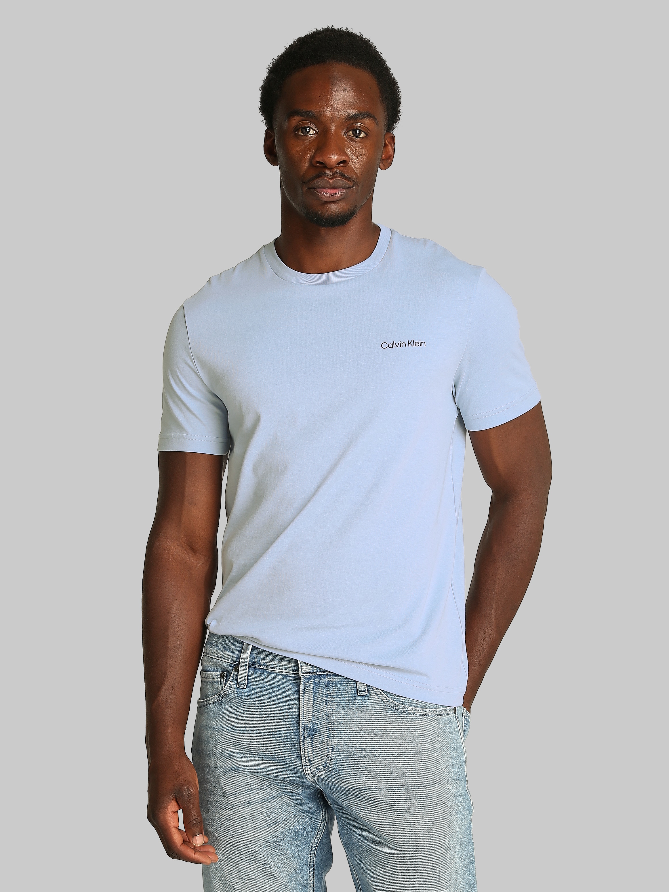 Calvin Klein T-Shirt »CP-LINEAR BOX LOGO T-SHIRT«, in Unifarbe