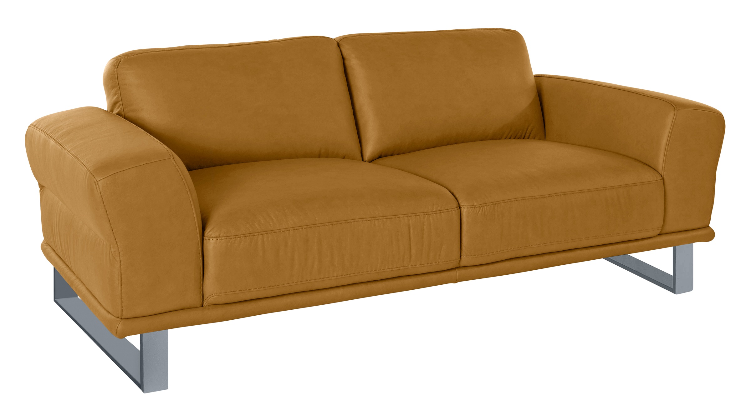 W.SCHILLIG 2,5-Sitzer »montanaa«, mit Metallkufen in Silber matt, Breite 212 cm