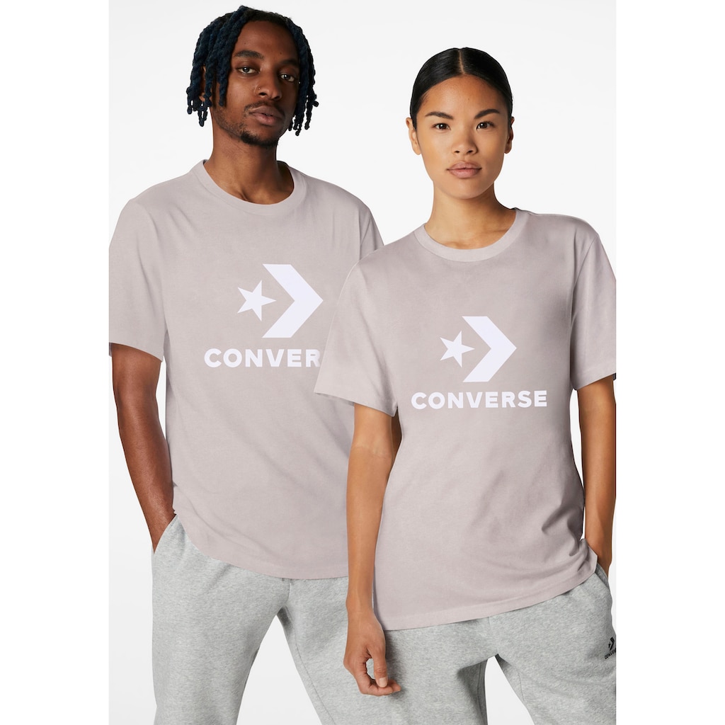 Converse T-Shirt »UNISEX CONVERSE GO-TO STAR CHEVRON LOGO STANDARD FIT T-SHIRT«