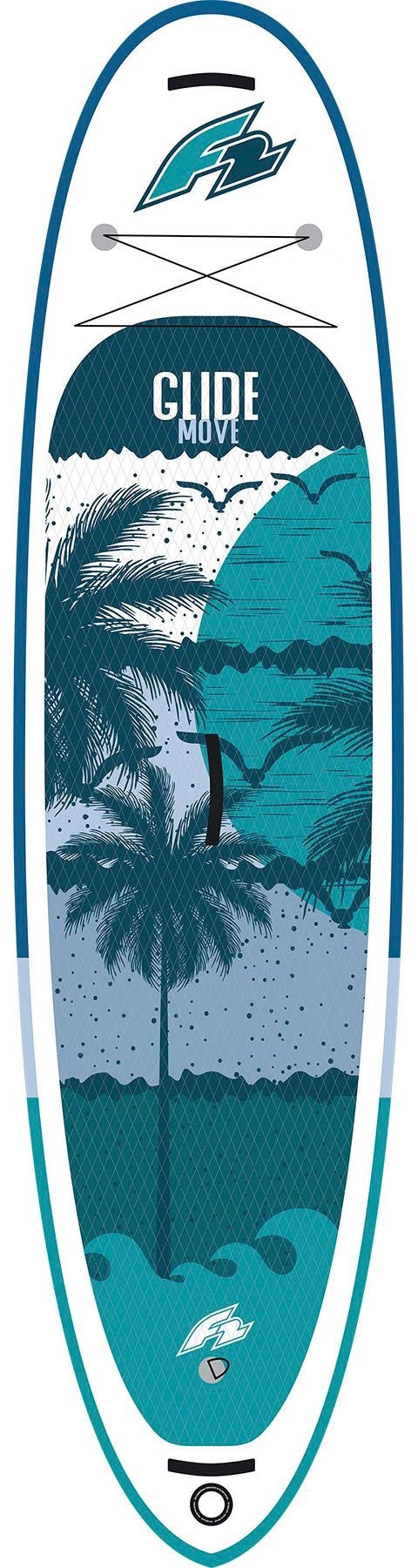 F2 SUP-Board »Glide Move«, (Packung, 5 tlg.)