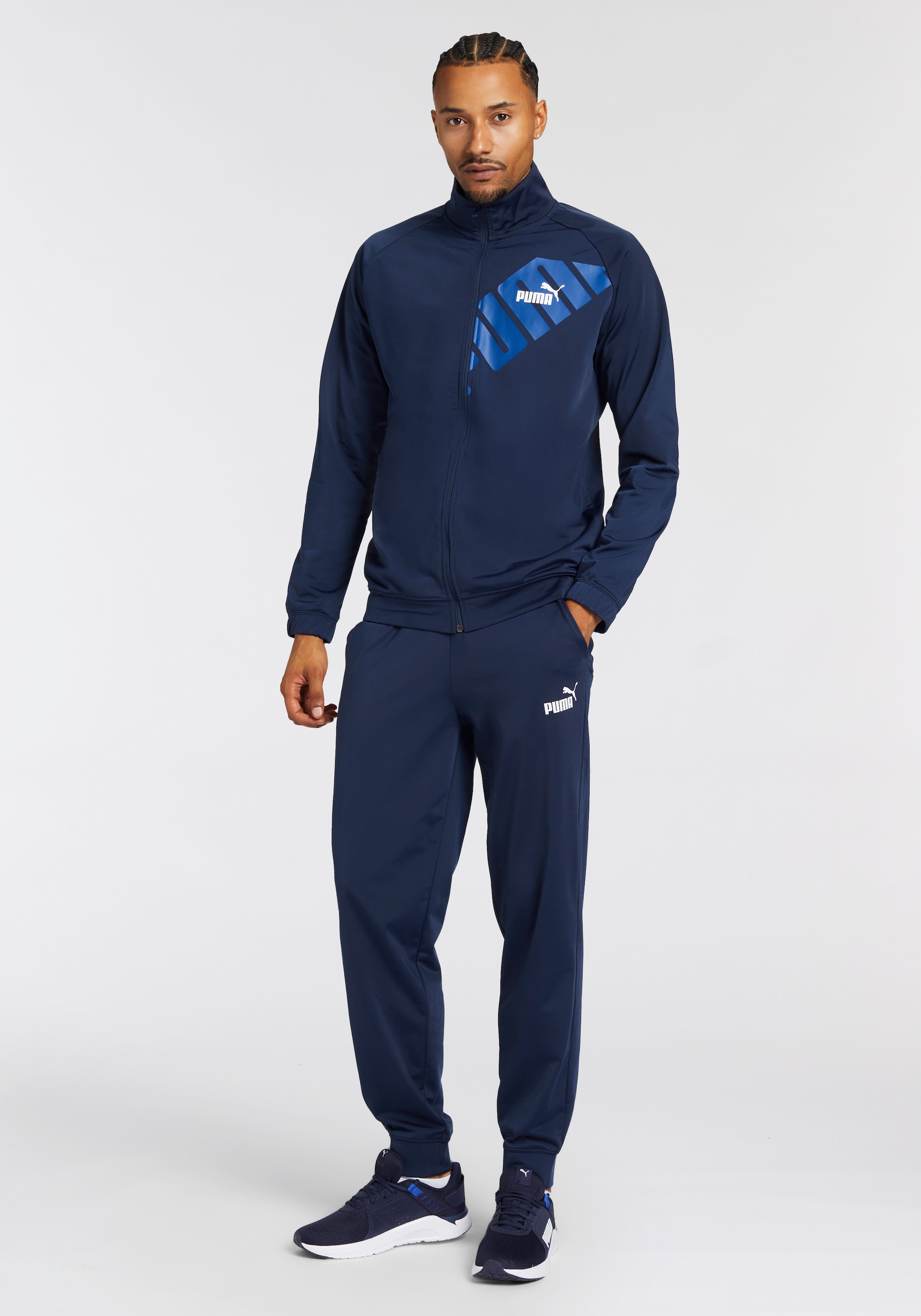 PUMA Jogginganzug "POWER POLY TRACKSUIT", (2 tlg.)