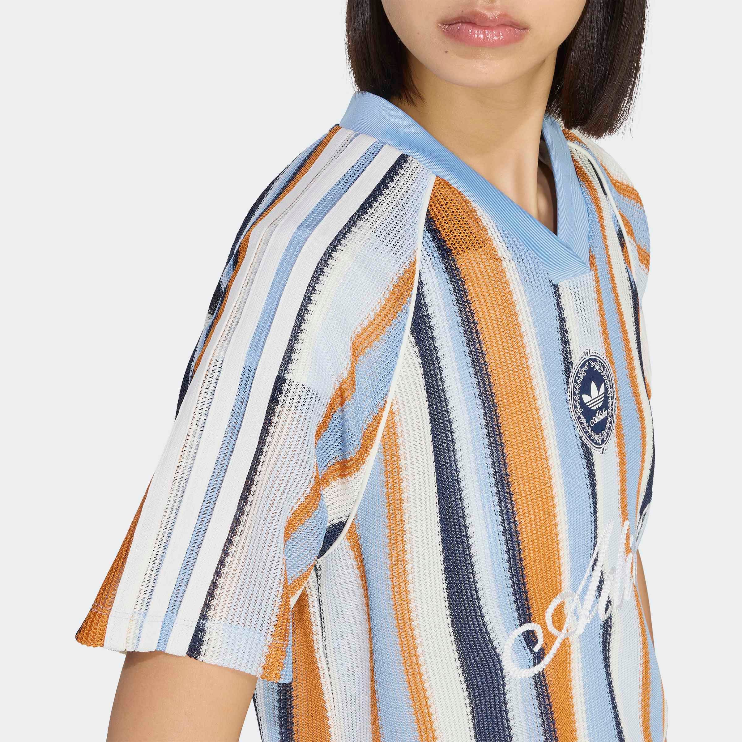 adidas Originals T-Shirt »ADIDAS ORIGINALS SUMMER GLOW OVERSIZE JERSEY, GEWIRKTES MATERIAL«