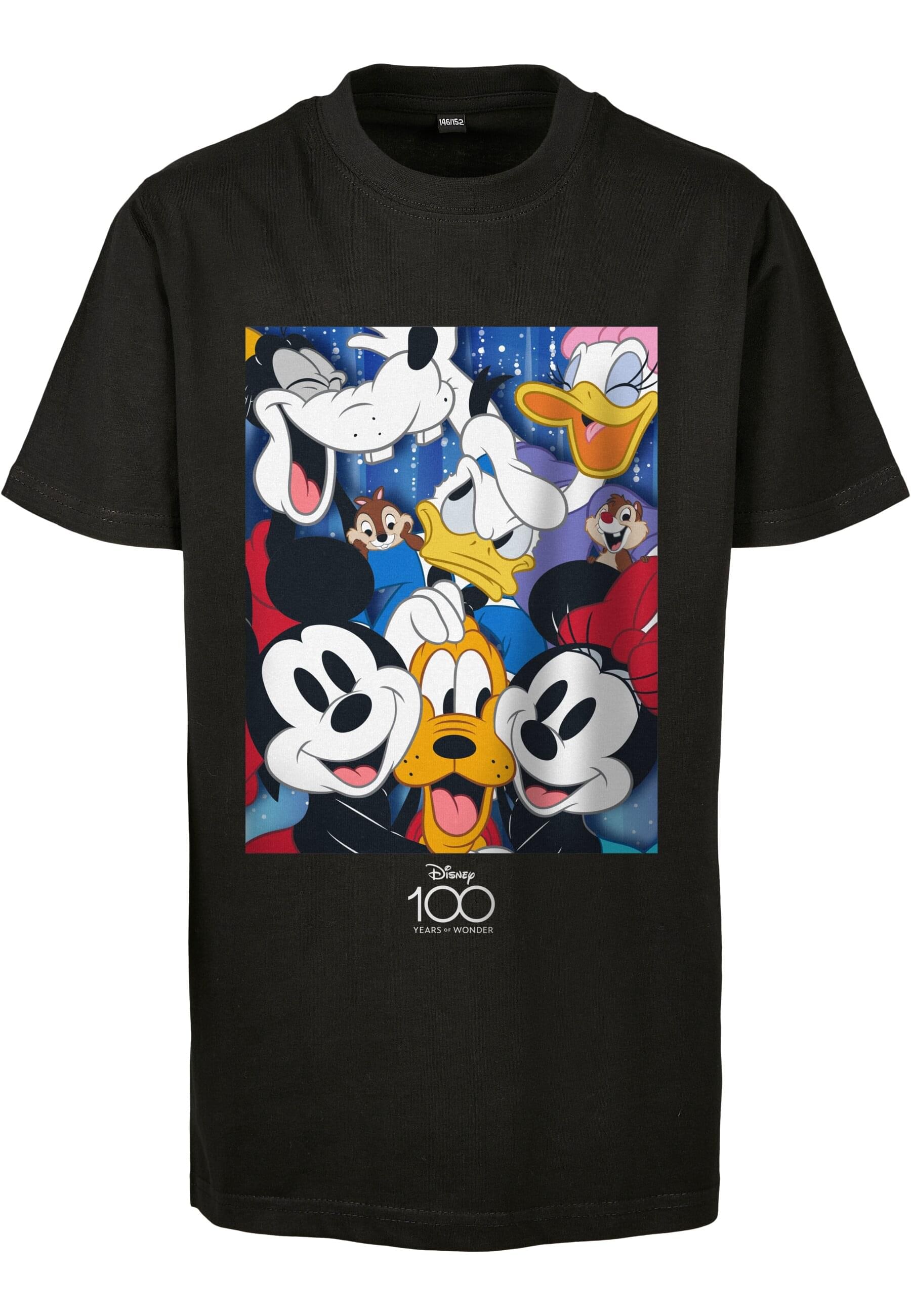 MisterTee T-Shirt »MisterTee Herren Kids Disney 100 Mickey & Friends Tee«, (1 tlg.)