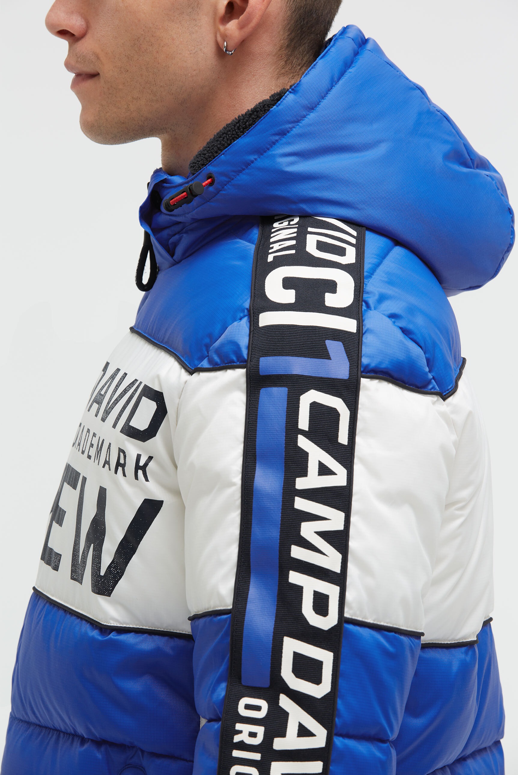 CAMP DAVID Winterjacke mit Kapuze mit abtrennbarer Kapuze