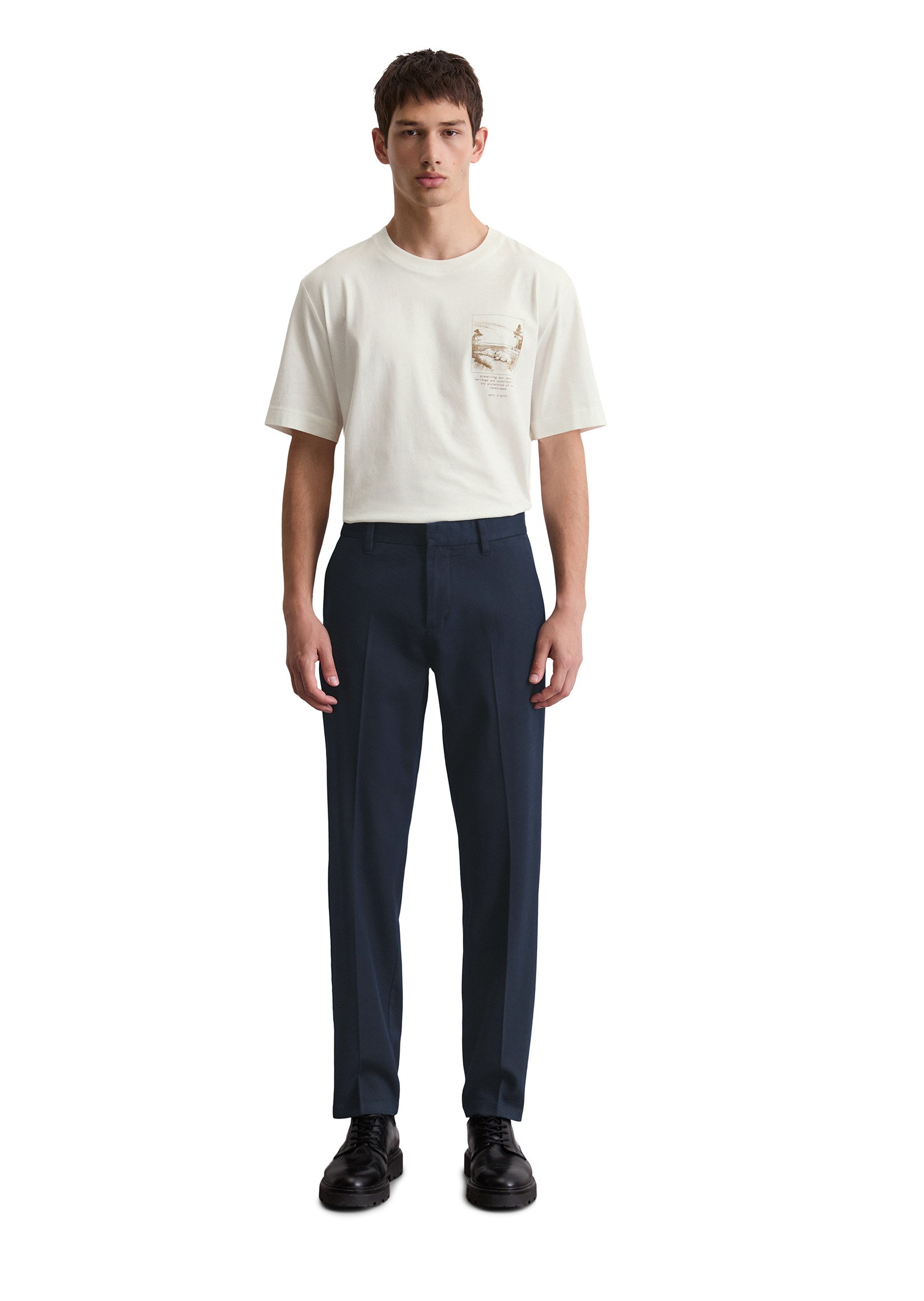 Marc O'Polo Chinohose »aus Bio-Baumwolle-Mix mit TENCEL™Lyocell«