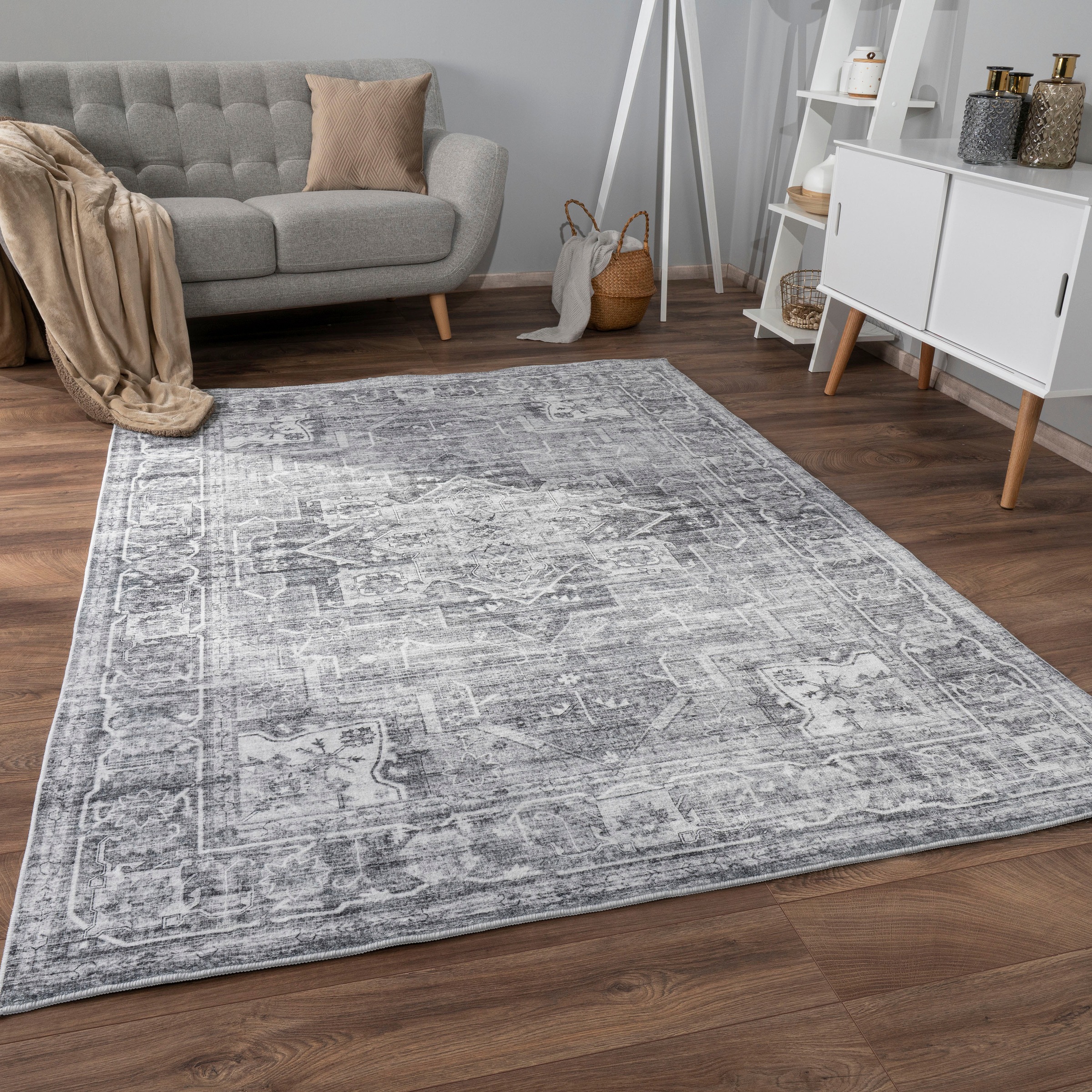 Paco Home Teppich "Cambridge 461" rechteckig 12 mm Höhe Kurzflor, orientali günstig online kaufen