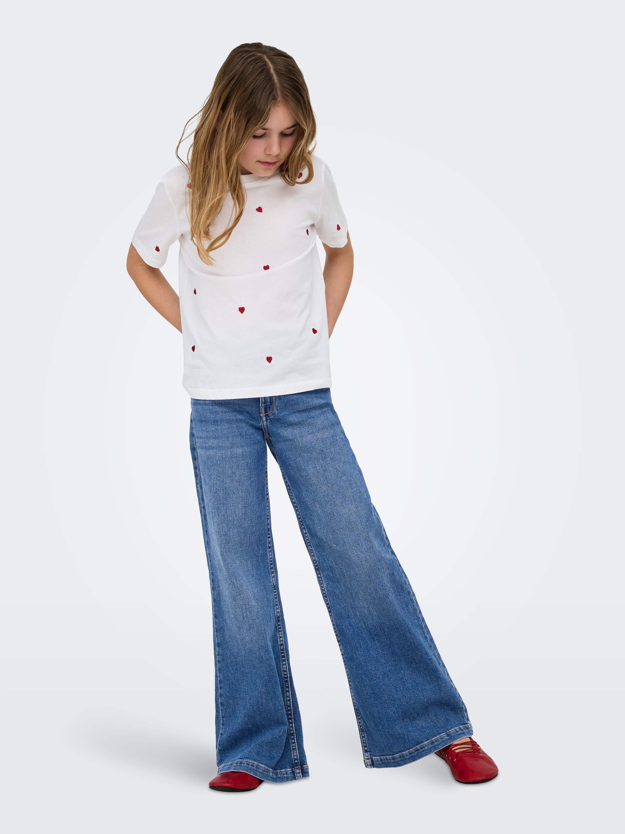 KIDS ONLY Relax-fit-Jeans »KOGCALIFORNIA MW WIDE FLARED REA NOOS«