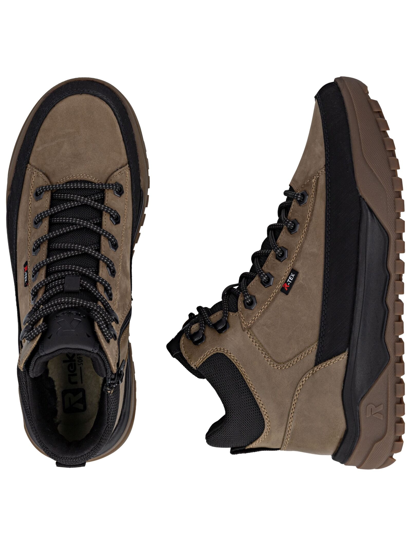 Rieker Schnürstiefelette »Rieker Stiefelette Lederimitat«