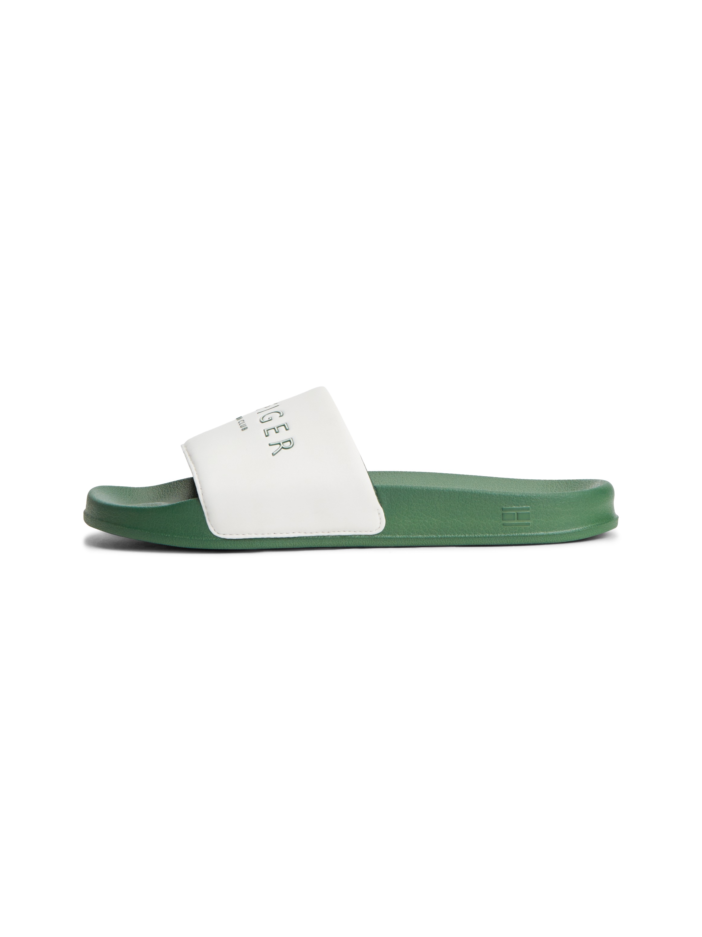 Tommy Hilfiger Pantolette »HILIFGER NEOPRENE POOL SLIDE«  Sommerschuh, Poolslide mit Kontrast-Logoschriftzug