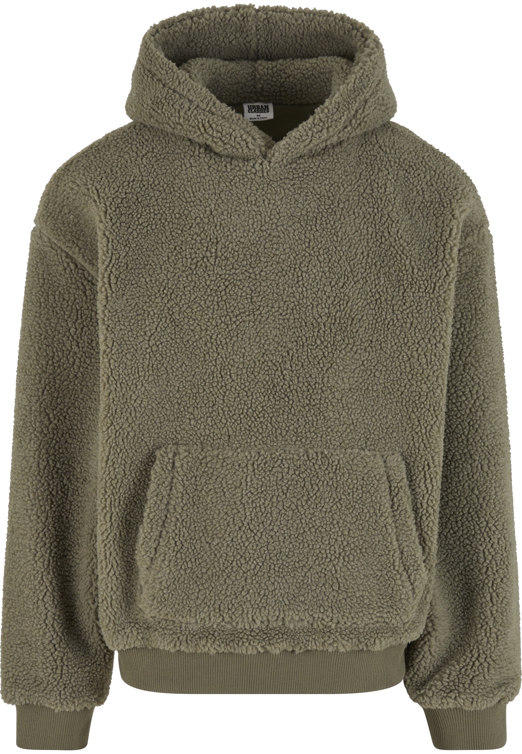 URBAN CLASSICS Kapuzenpullover »Urban Classics Oversized Teddy Hoody« 1 Stk.