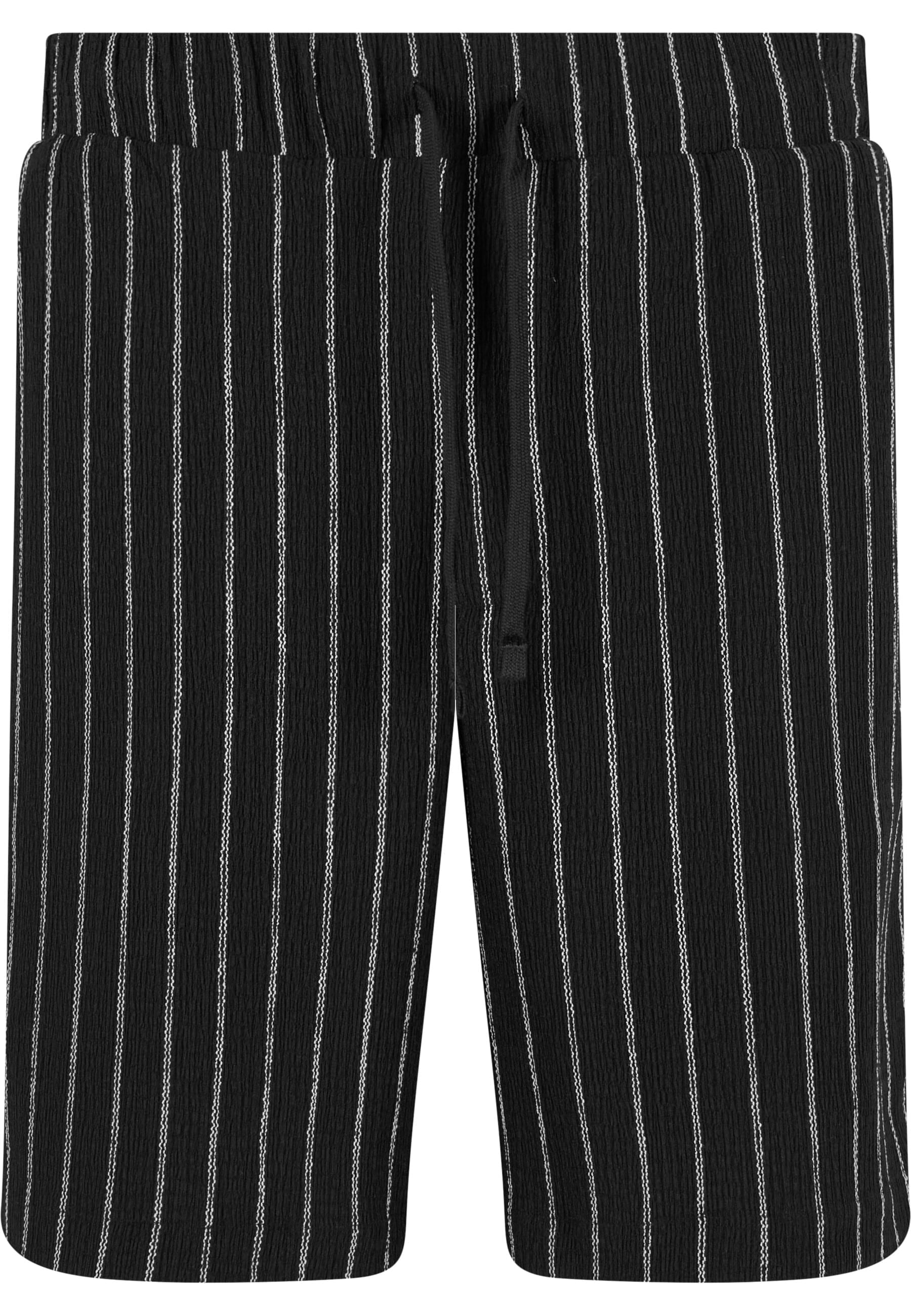 URBAN CLASSICS Shorts "Urban Classics Striped Crinkle Resort Shorts" günstig online kaufen
