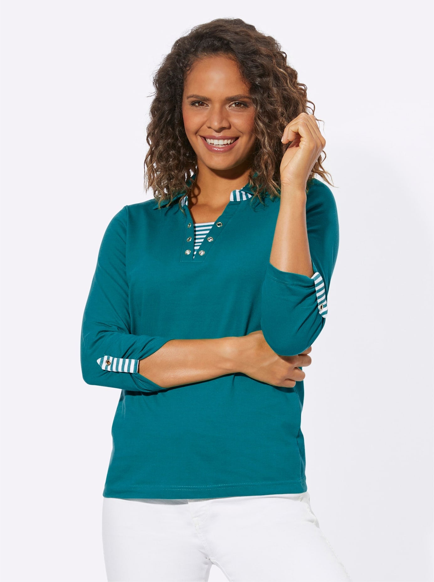 Casual Looks 3/4-Arm-Shirt »Shirt«, (1 tlg.)
