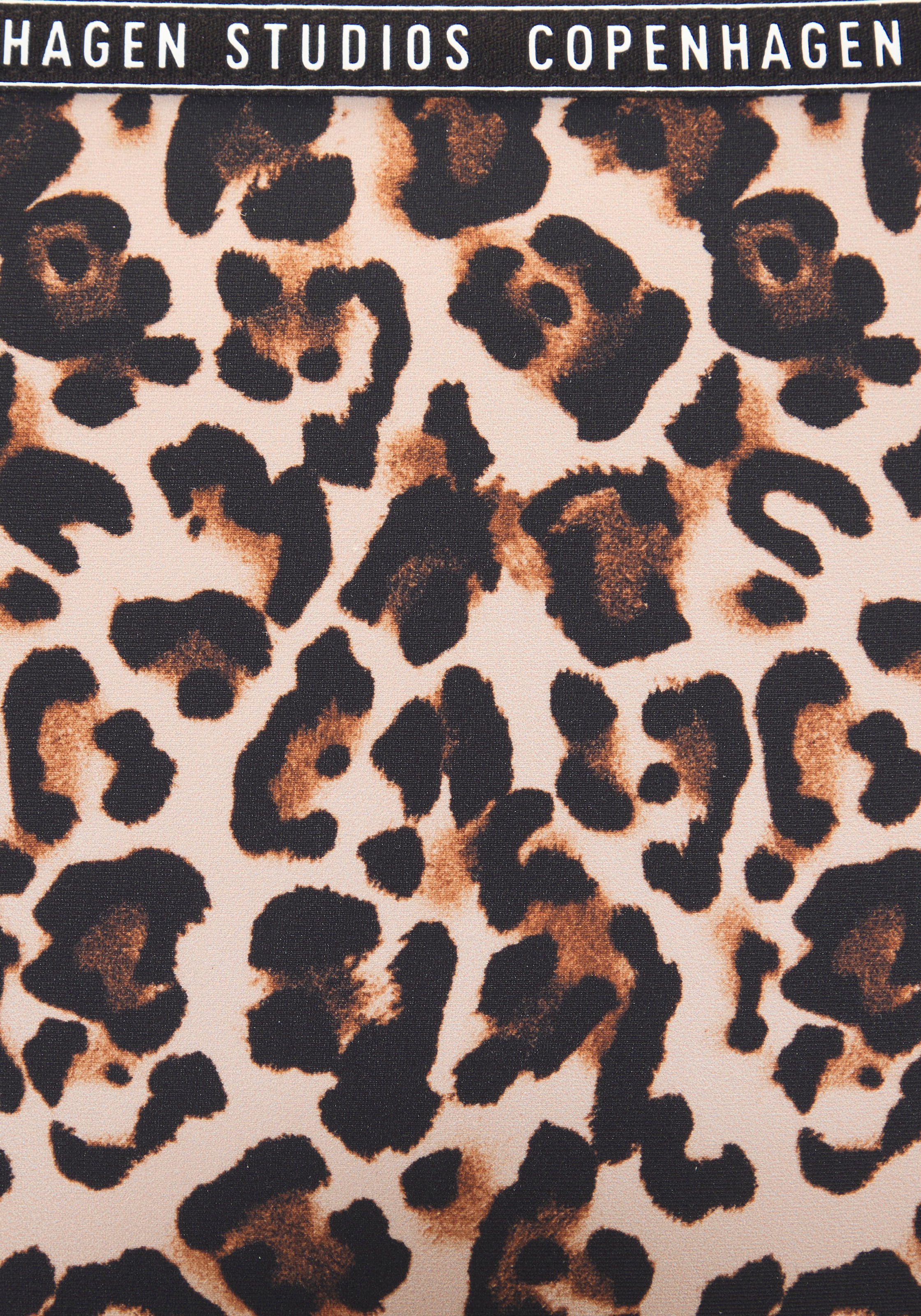 Bikini-Hose COPENHAGEN STUDIOS "Leody", Damen, Gr. 42, N-Gr, braun, bedruckt, Obermaterial: 84% Polyamid, 16% Elasthan. Futter: 92% Polyester, 8% Elasthan, Badehosen Bikini-Hose, Mit trendigem Animalprint 4