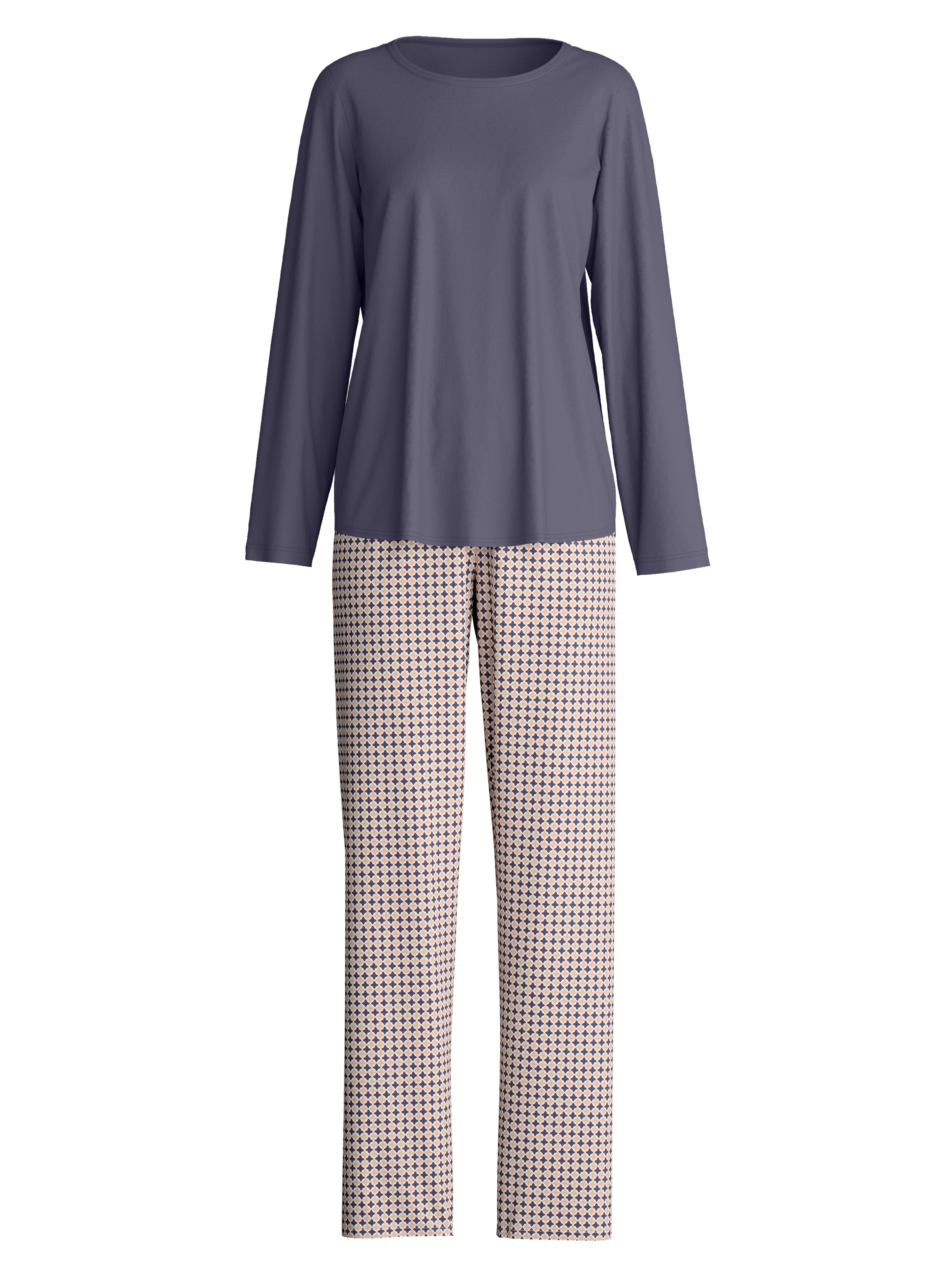 CALIDA Schlafanzug "Graphic Nights" 2 tlg. Streifen-Design, Single Jersey Q günstig online kaufen