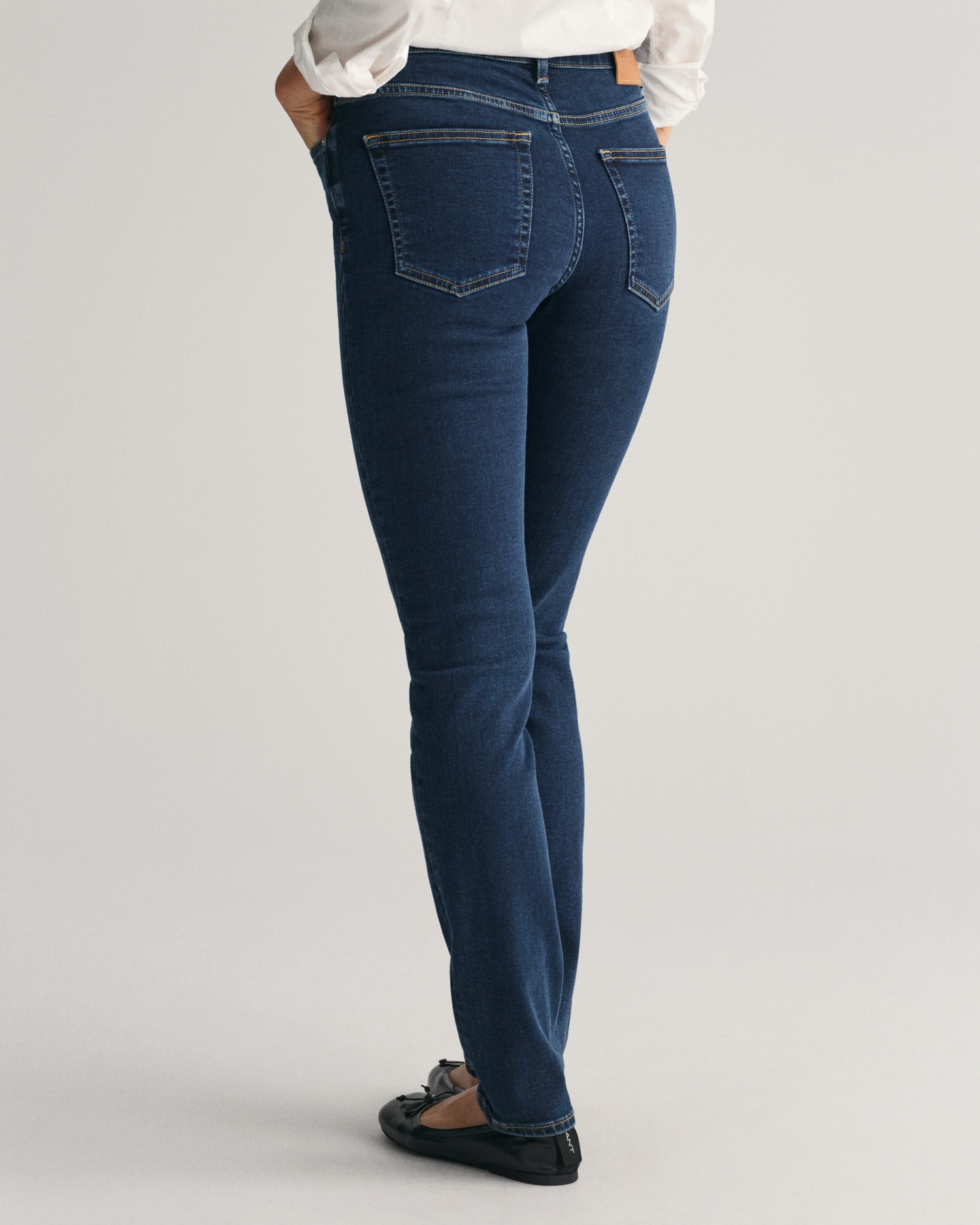 Gant Slim-fit-Jeans "SLIM SUPER STRETCH JEANS", 5-Pocket-Style, hochelastis günstig online kaufen