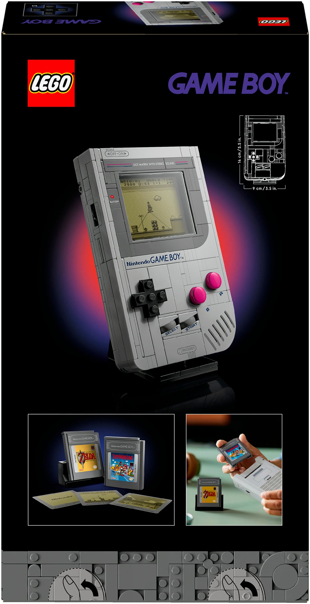 LEGO® Konstruktionsspielsteine »Game Boy (72046), LEGO Super Mario« Made in Europe