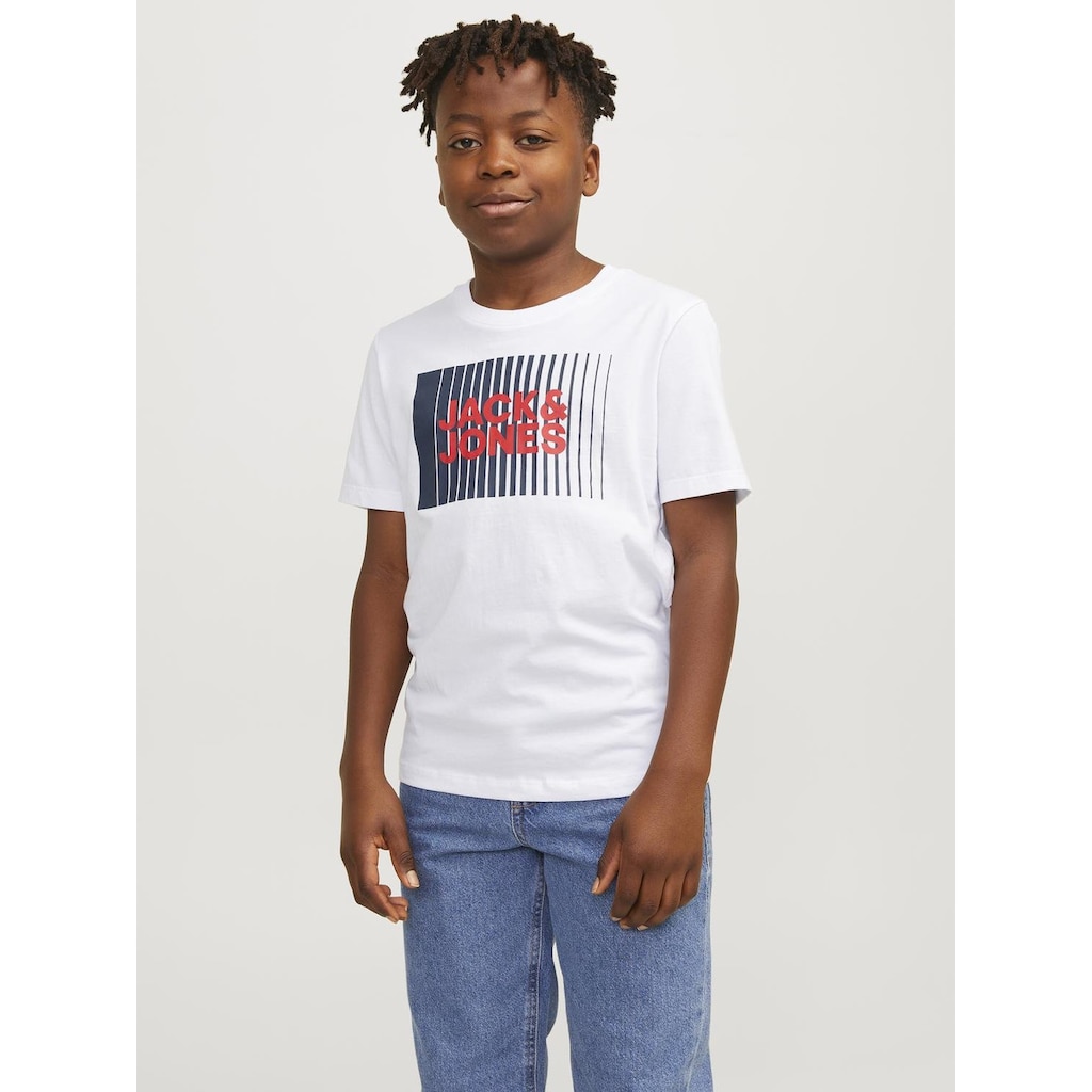 Jack & Jones Junior T-Shirt, (Packung, 2 tlg.)